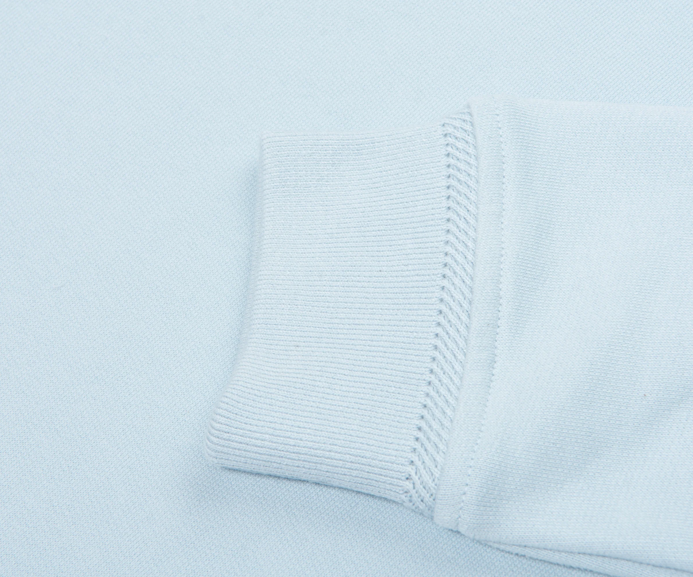 Belstaff Sky Blue 1/4 Zip Sweatshirt - Image 5