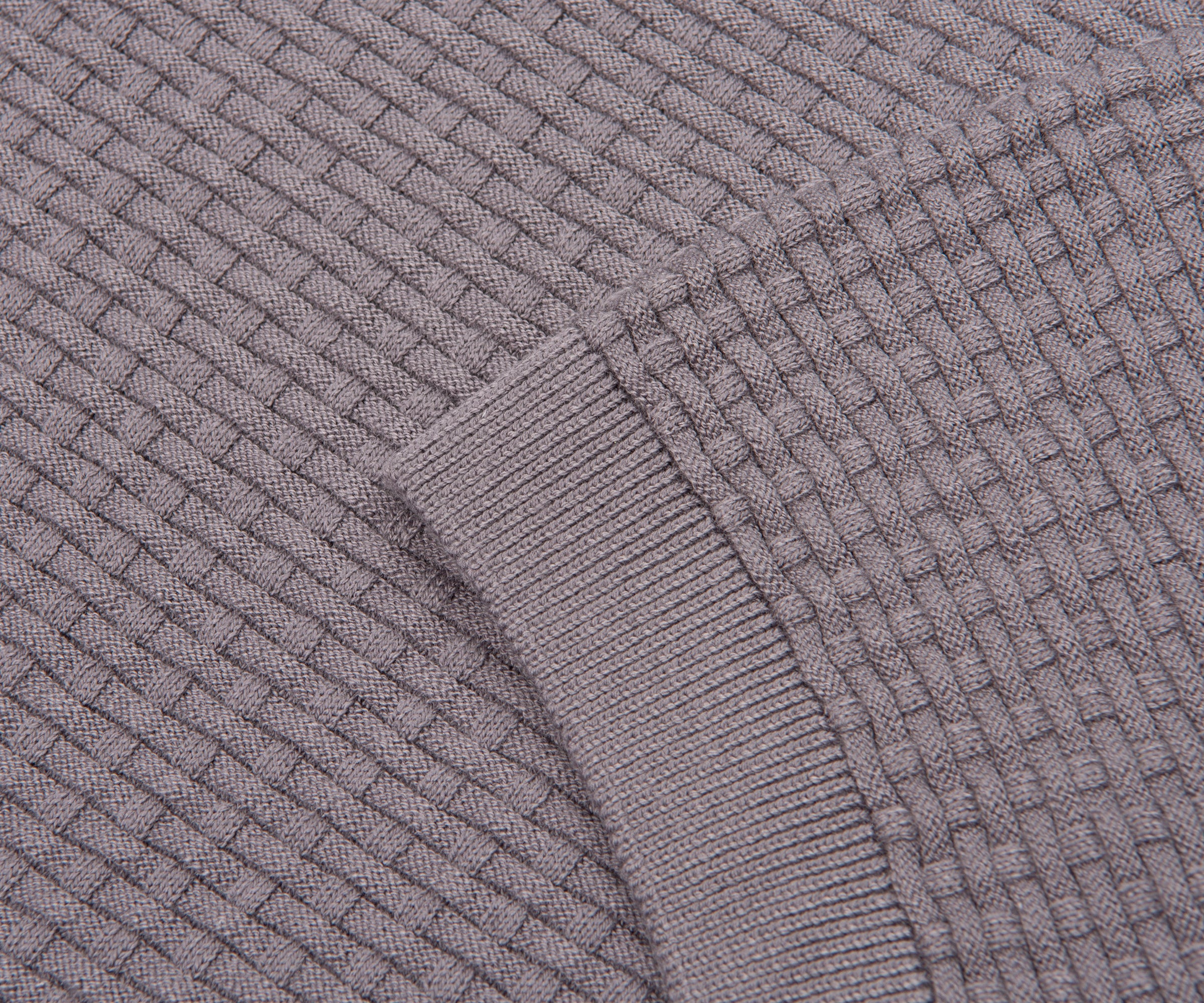 Boss H-Nilton Purple Knitted T-Shirt - Image 4