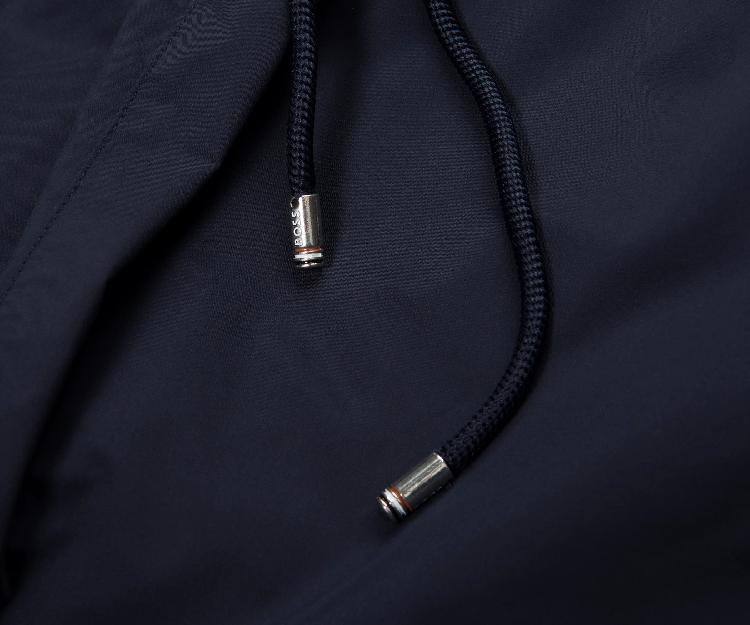 Boss Navy Resort Tape Trim Swim Shorts - Image 3