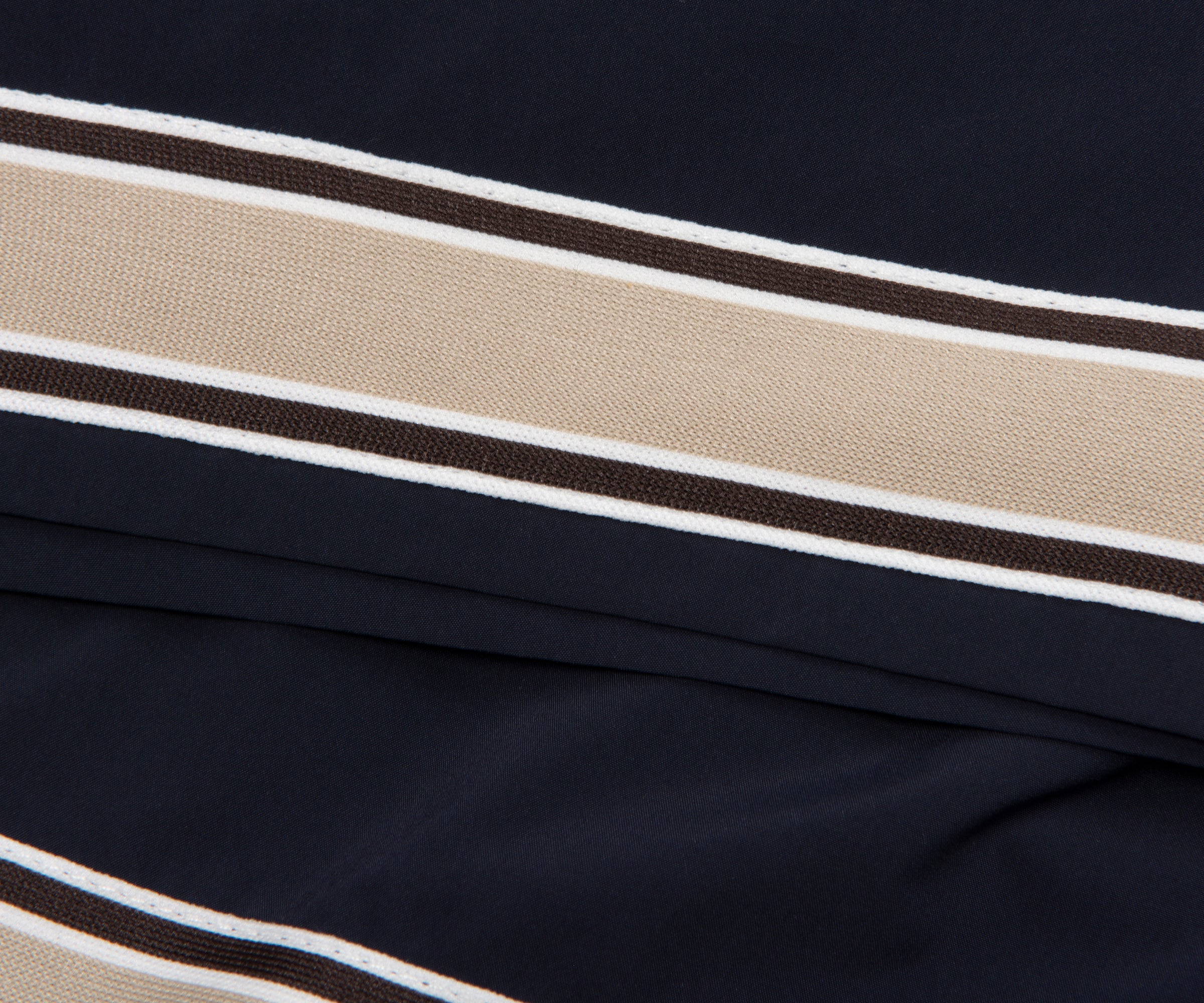 Boss Navy Resort Tape Trim Swim Shorts - Image 5