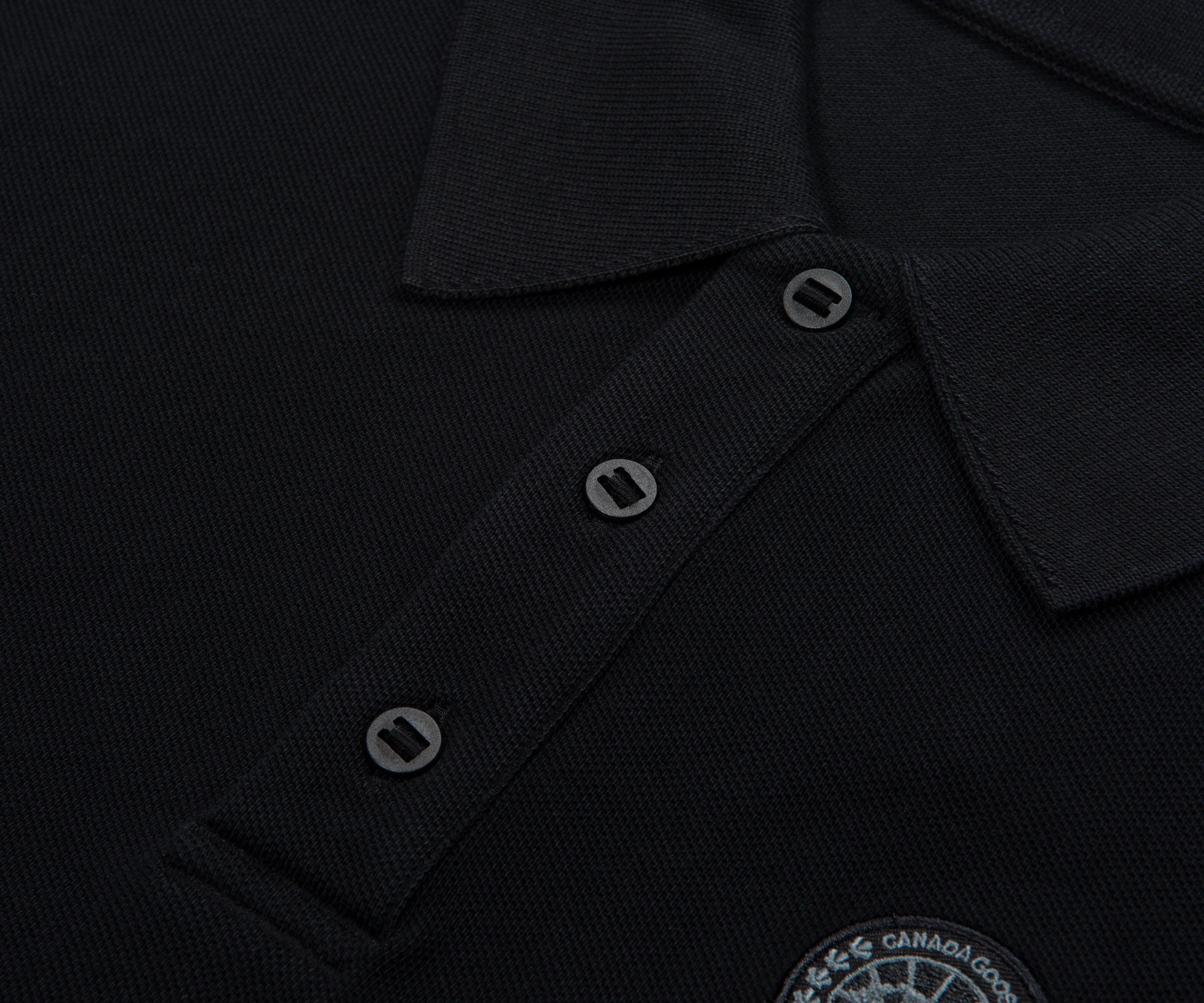 Canada Goose Beckley Black Polo - Image 3