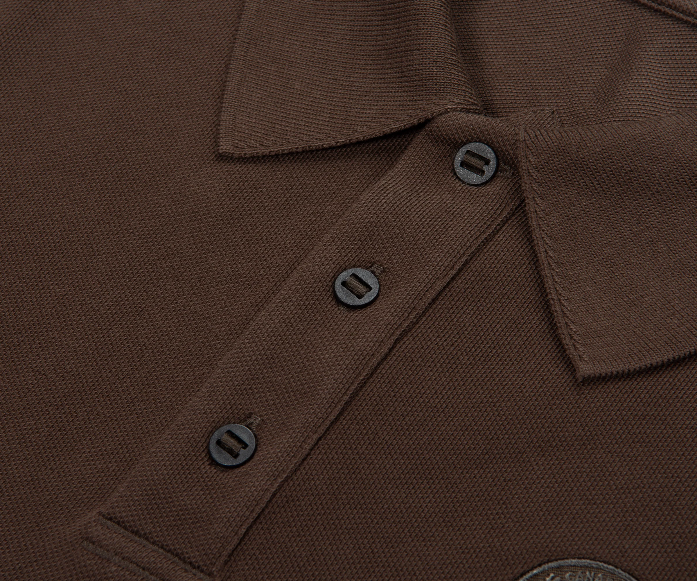 Canada Goose Beckley Chocolate Polo - Image 3