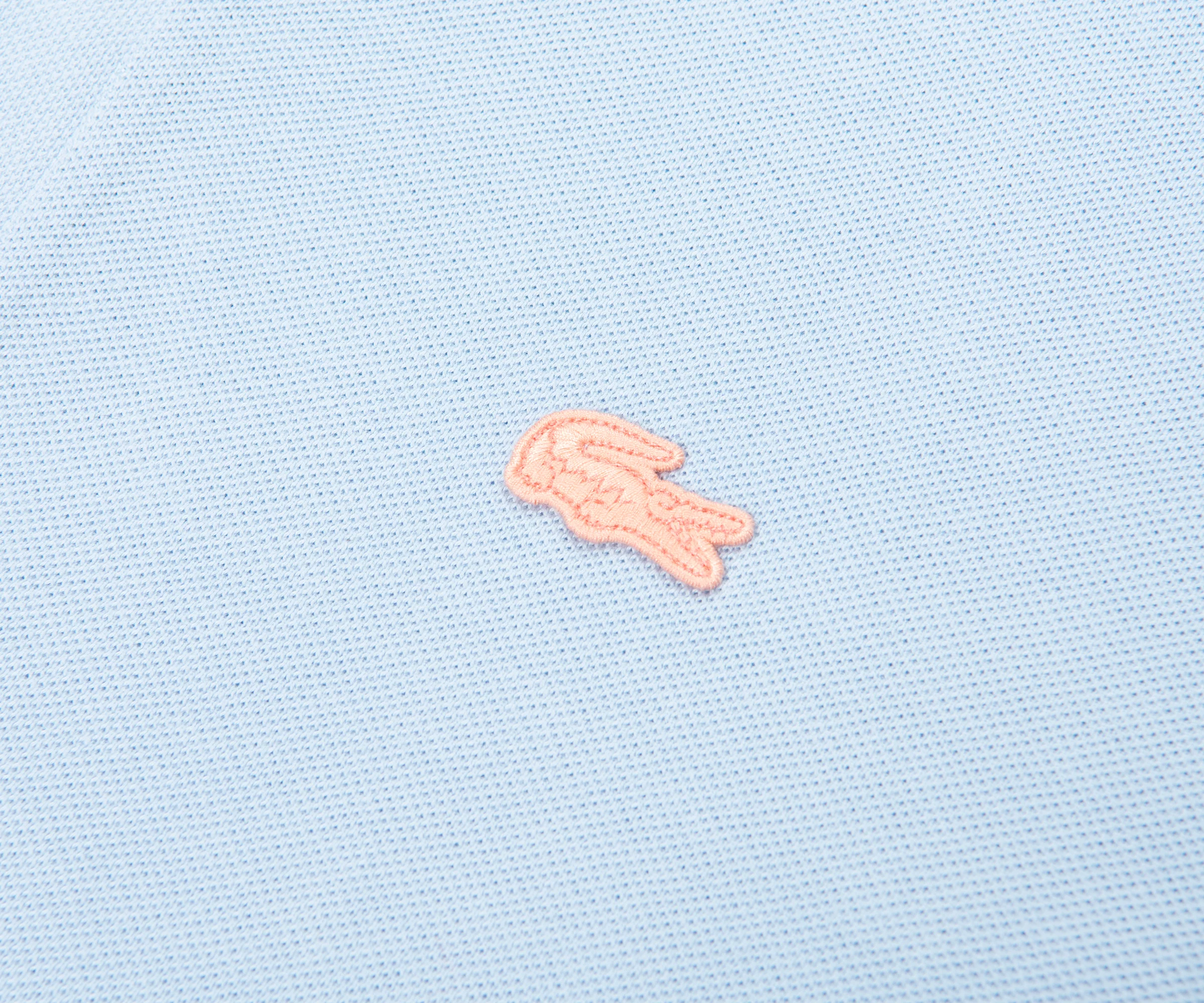 Lacoste Blue/Navy Trim Miami Blossom Polo - Image 4