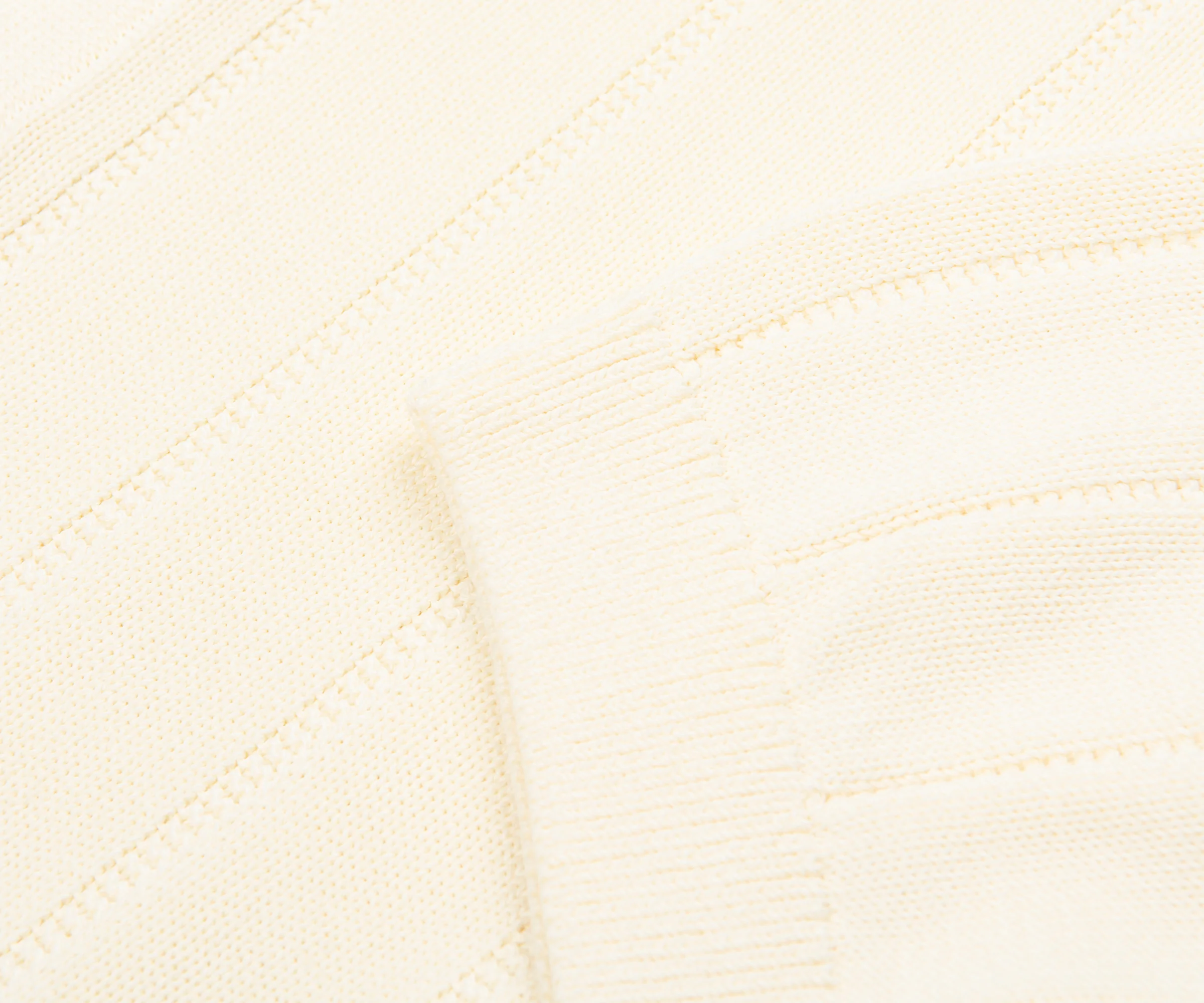 Lacoste Cream Heavy Knitted Tennis Polo - Image 5