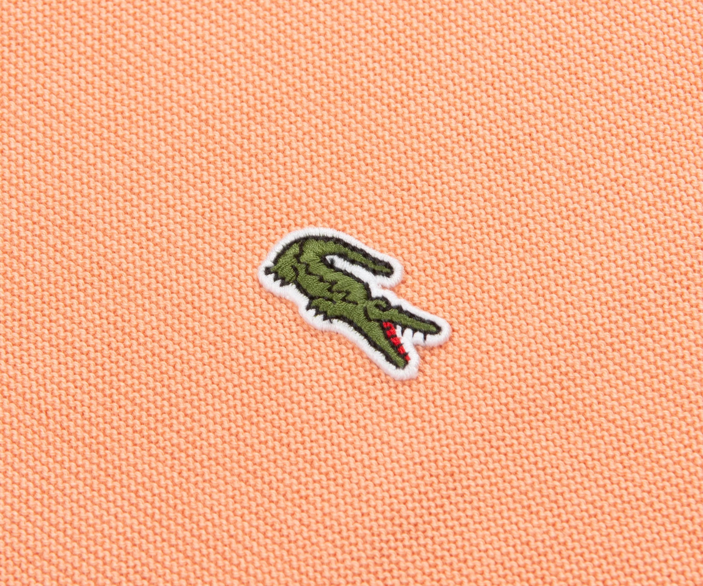 Lacoste Salmon Towel Knitted Polo - Image 4