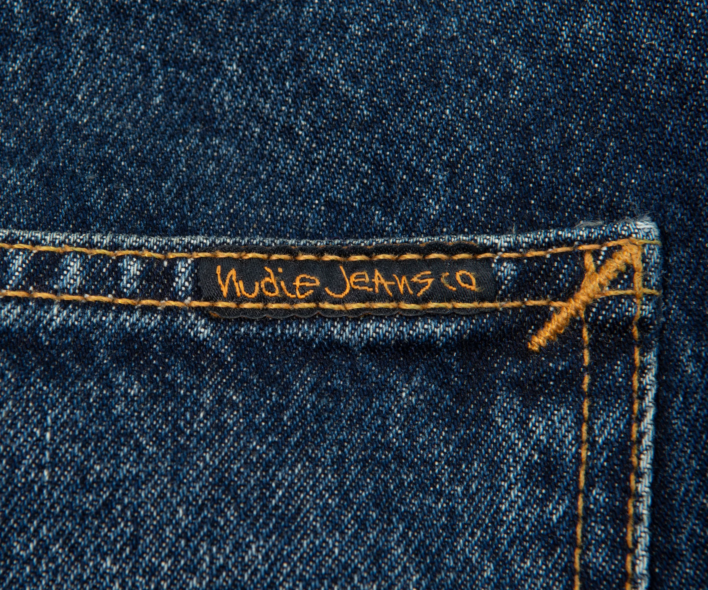 Nudie Rad Rufus Blue Soil Jeans - Image 4