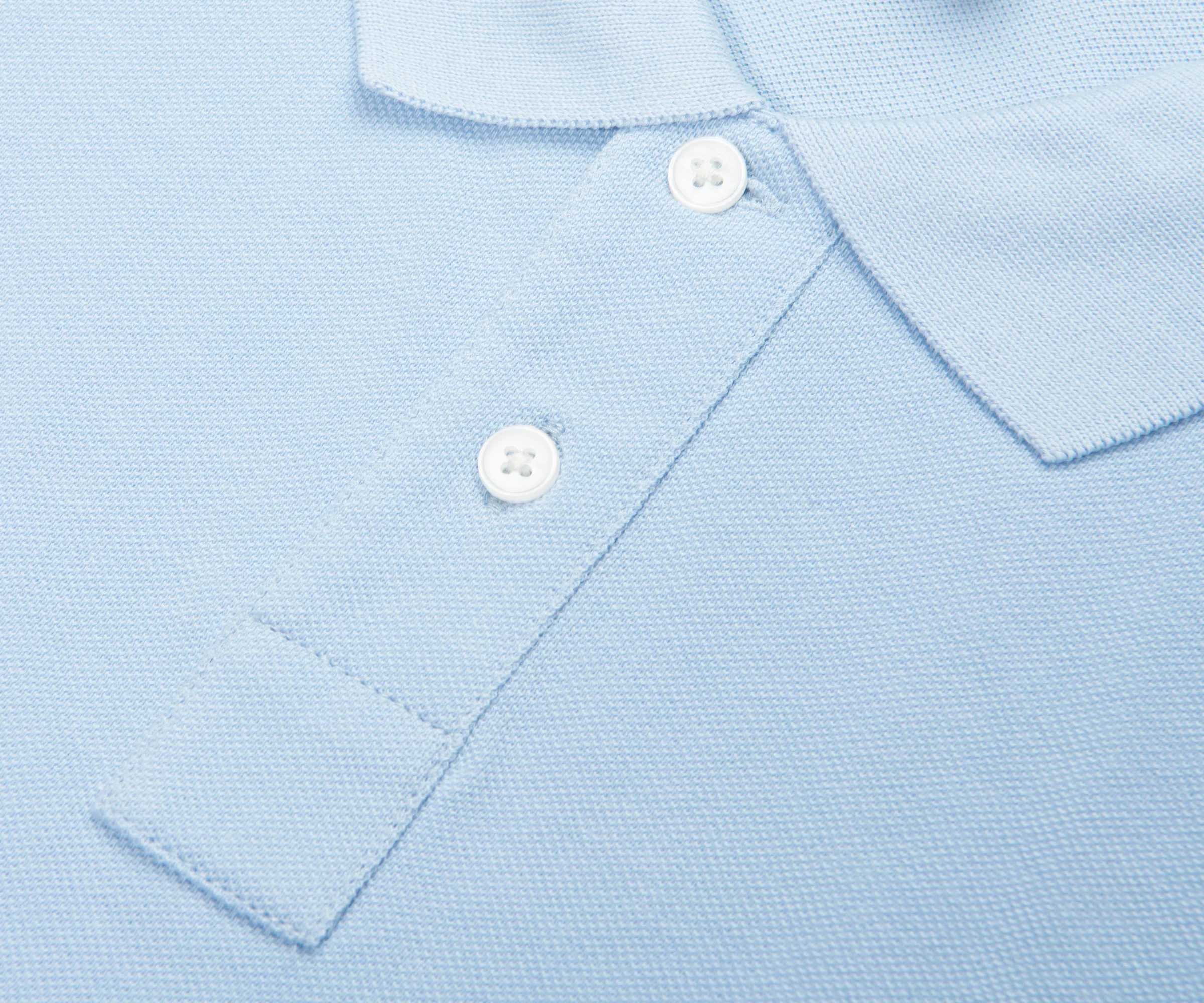 Paul Smith Sky Blue Zebra Logo Polo - Image 3
