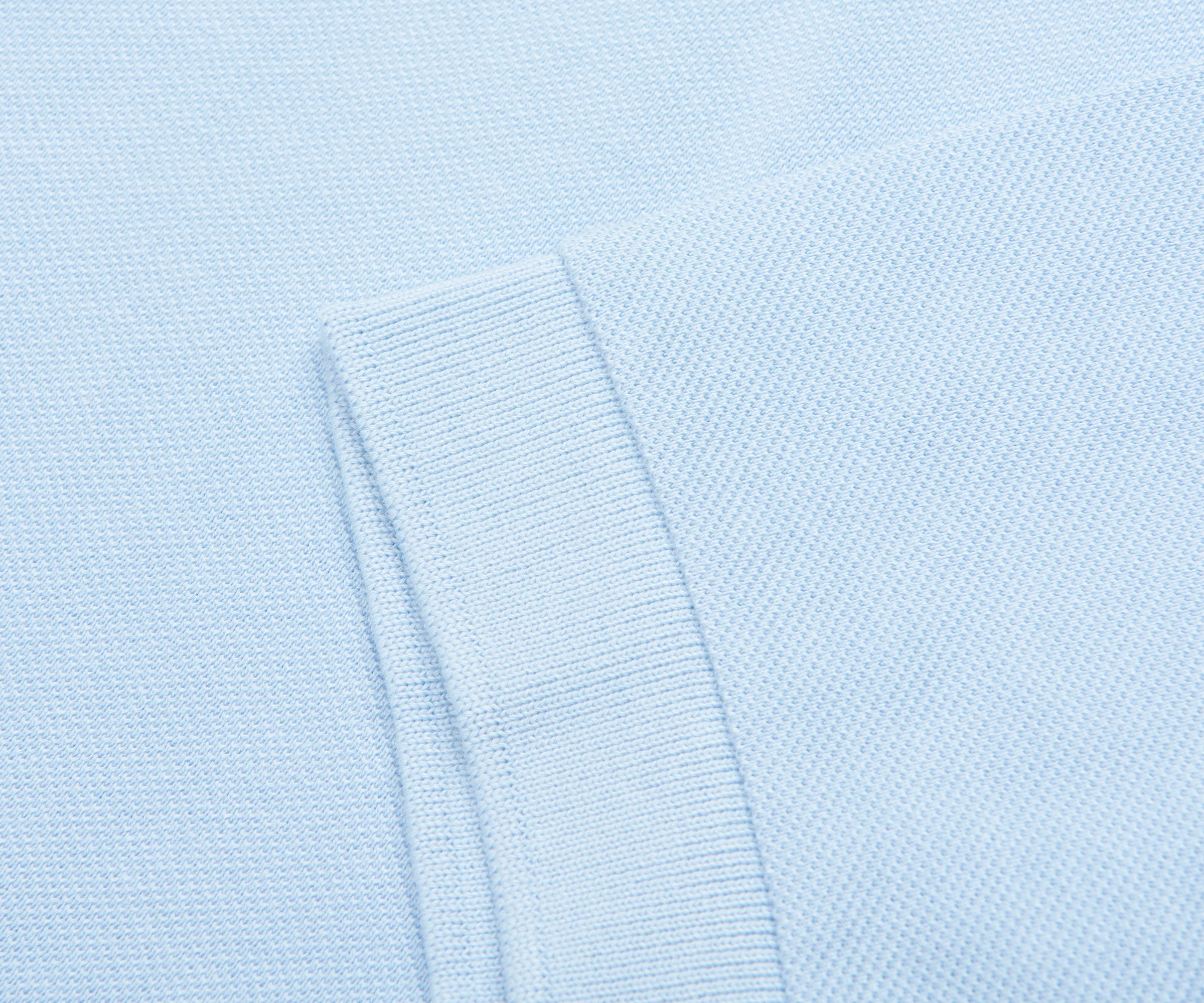Paul Smith Sky Blue Zebra Logo Polo - Image 5