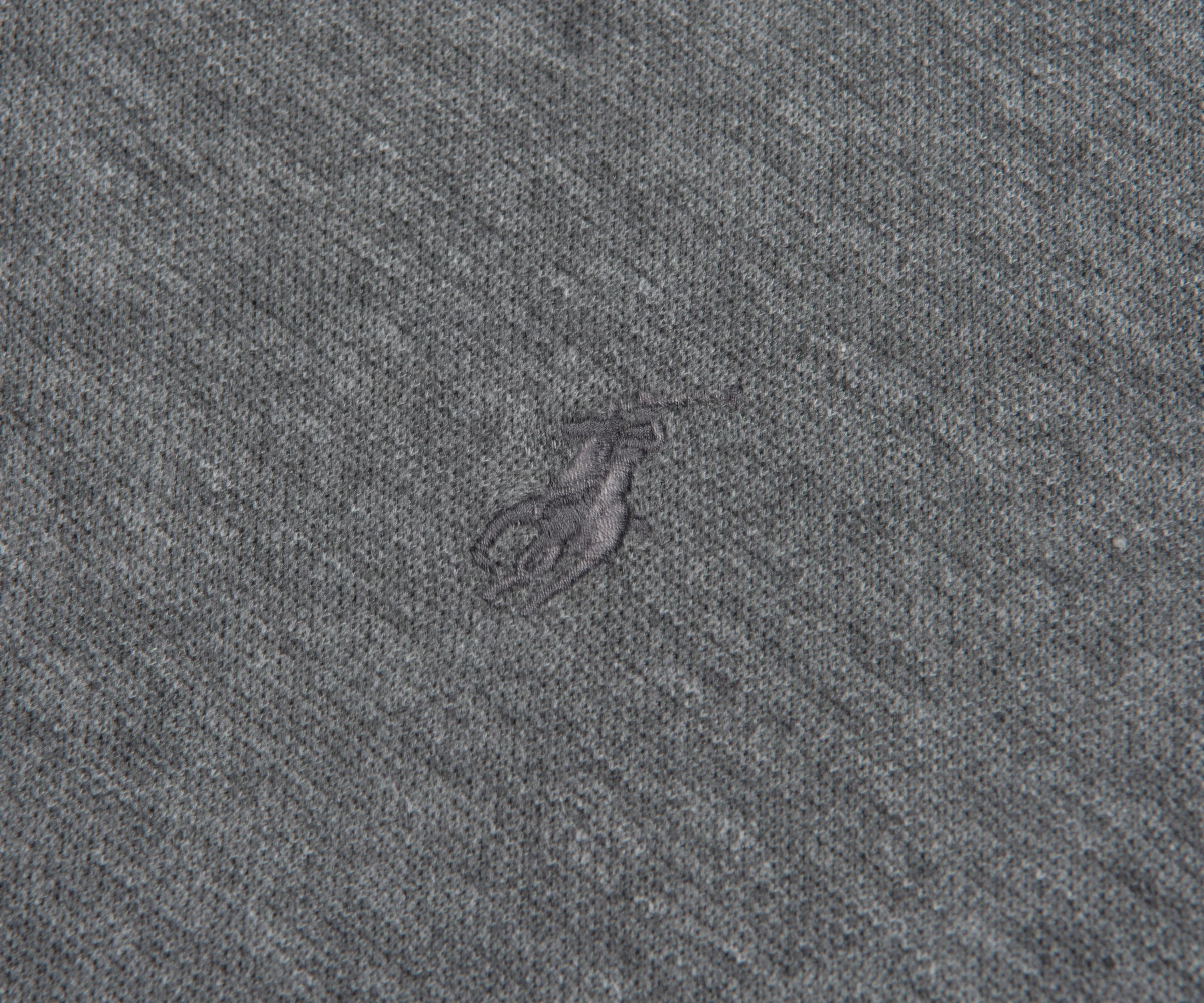 Ralph Lauren Grey Luxe Stretch 1/4 Zip Sweatshirt - Image 4