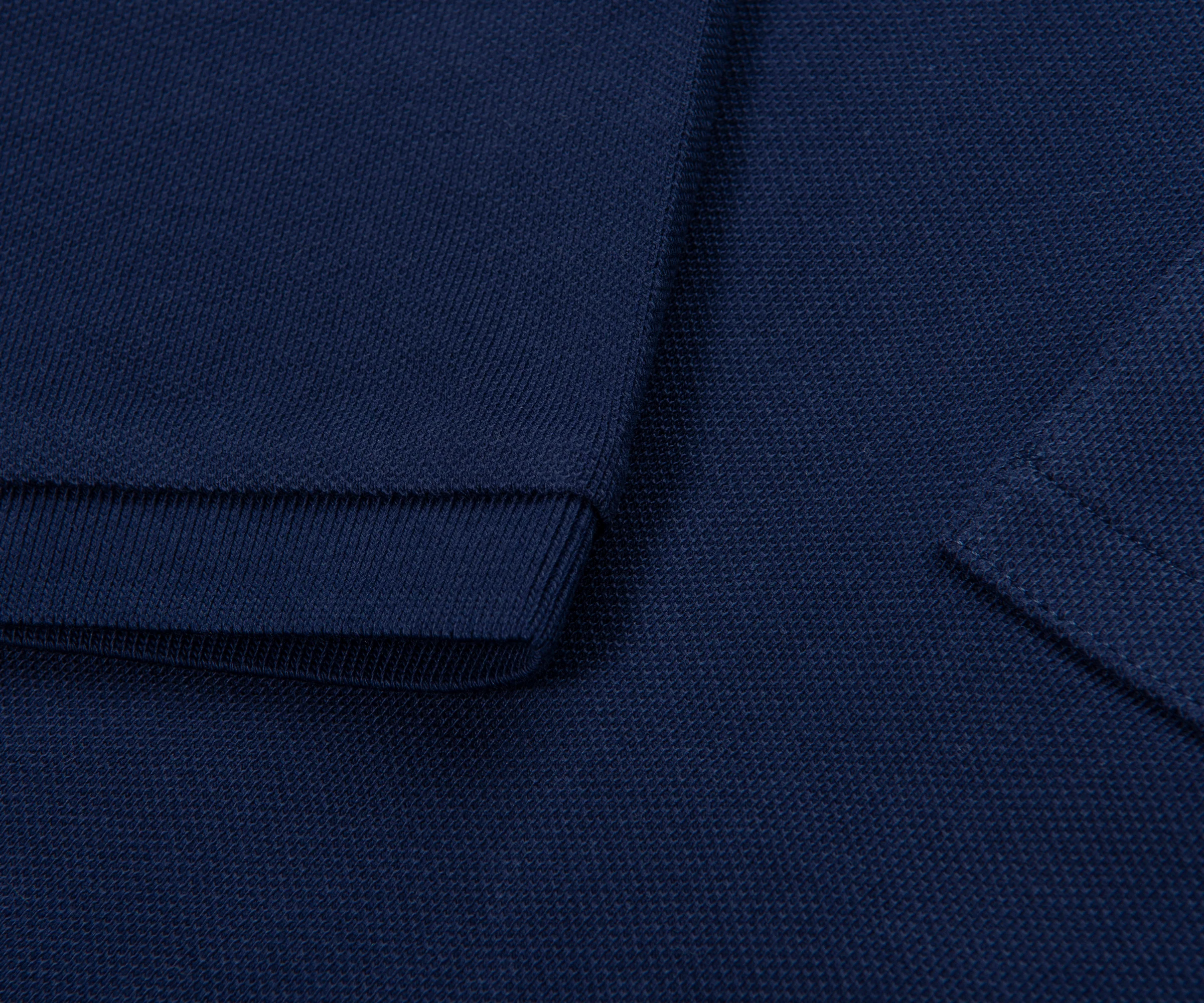 Ralph Lauren Navy SS Custom Slim Fit Polo - Image 5
