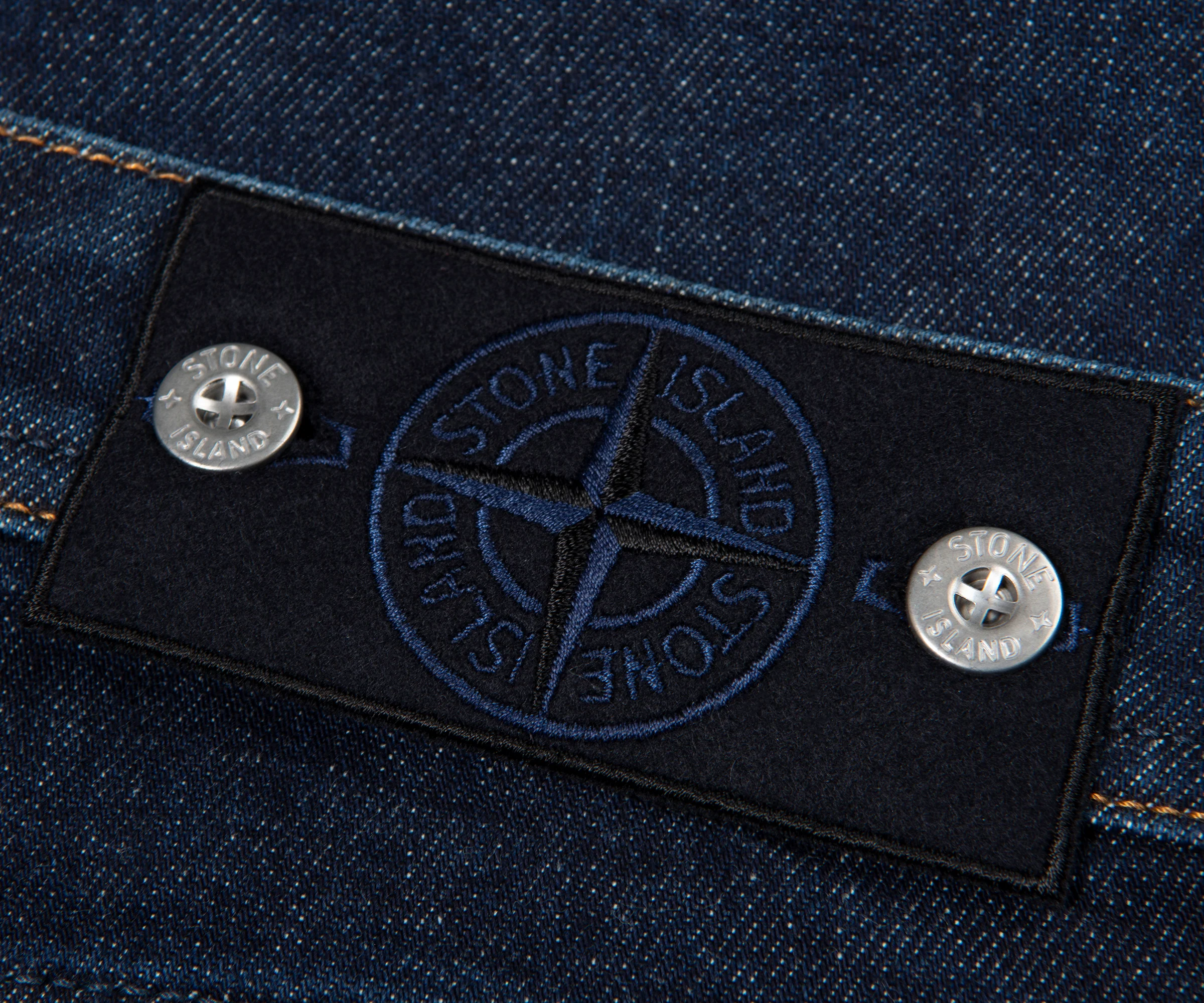 Stone Island Dark Denim Jeans - Image 4