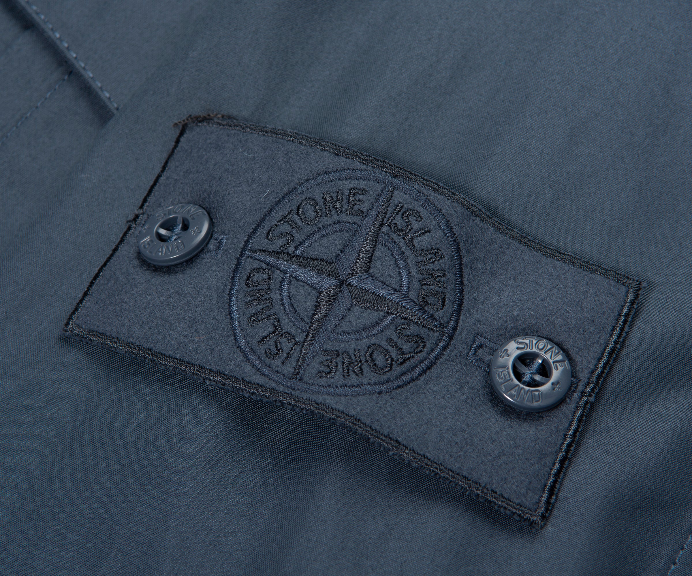 Stone Island Ghost Baltic Blue Overshirt - Image 5