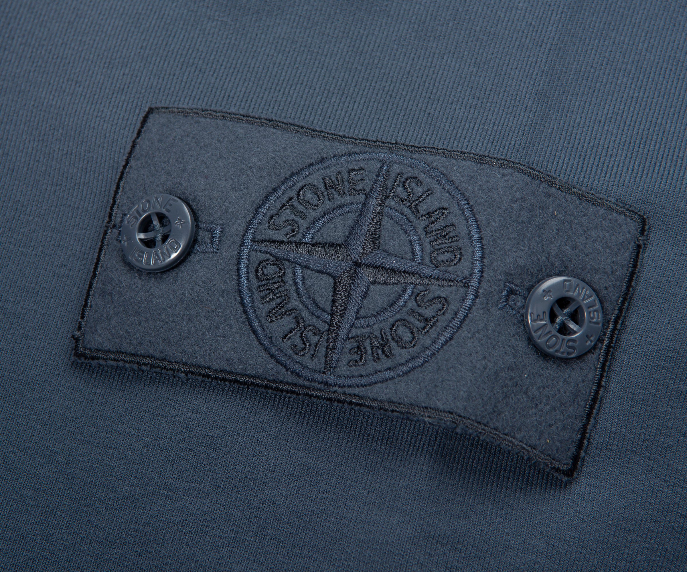 Stone Island Ghost Baltic Blue Thin Stretch Full Zip Hoodie - Image 4