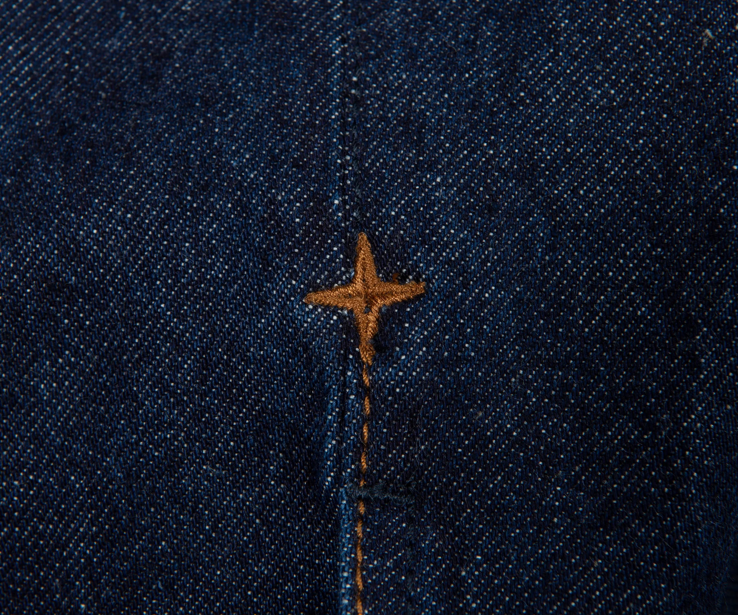 Stone Island Indigo Denim Rinsed Full Button Jacket - Image 7