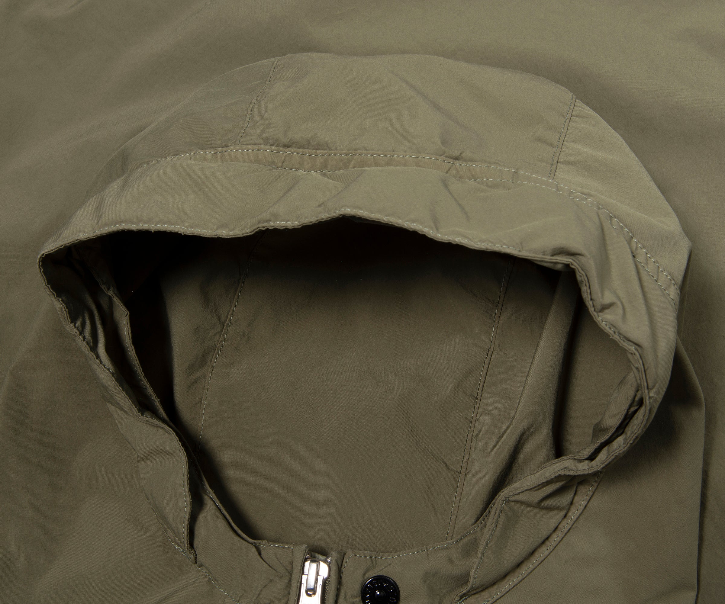 Stone Island Khaki Light Compact Touch Polyester Jacket - Image 2