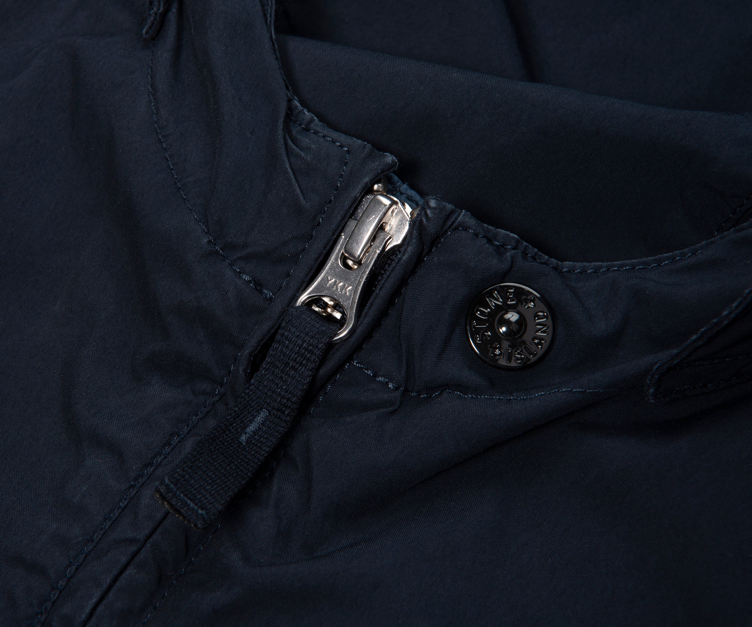 Stone Island Navy Light Compact Touch Polyester Jacket - Image 2