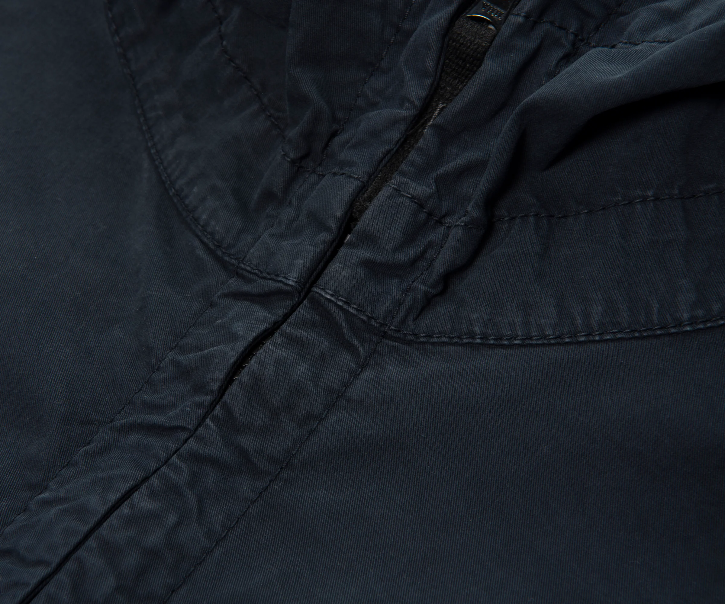Stone Island Navy Stretch Cotton Twill TC Jacket - Image 3
