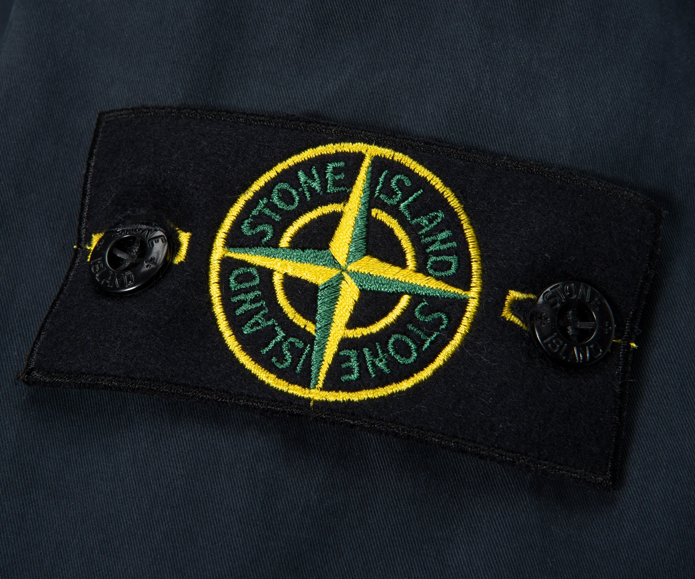 Stone Island Navy Stretch Cotton Twill TC Jacket - Image 6
