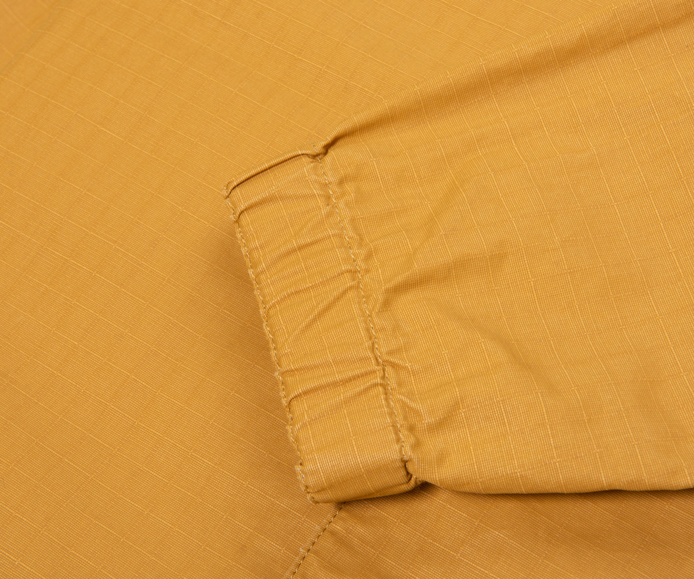 Stone Island Orange Ripstop Full Button Overshirt - Image 6