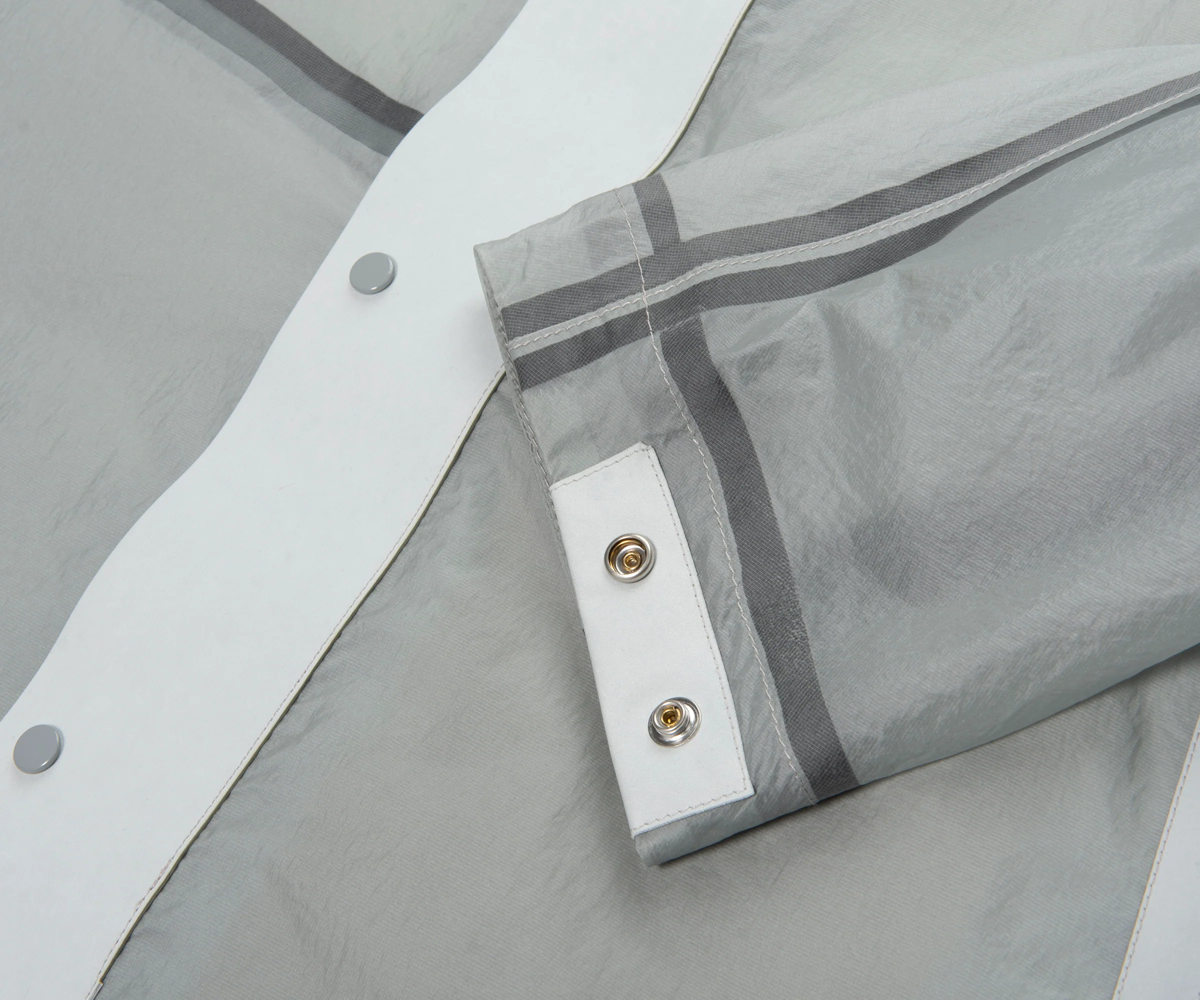 Ten C Grey Combo Bonded Anorak - Image 4