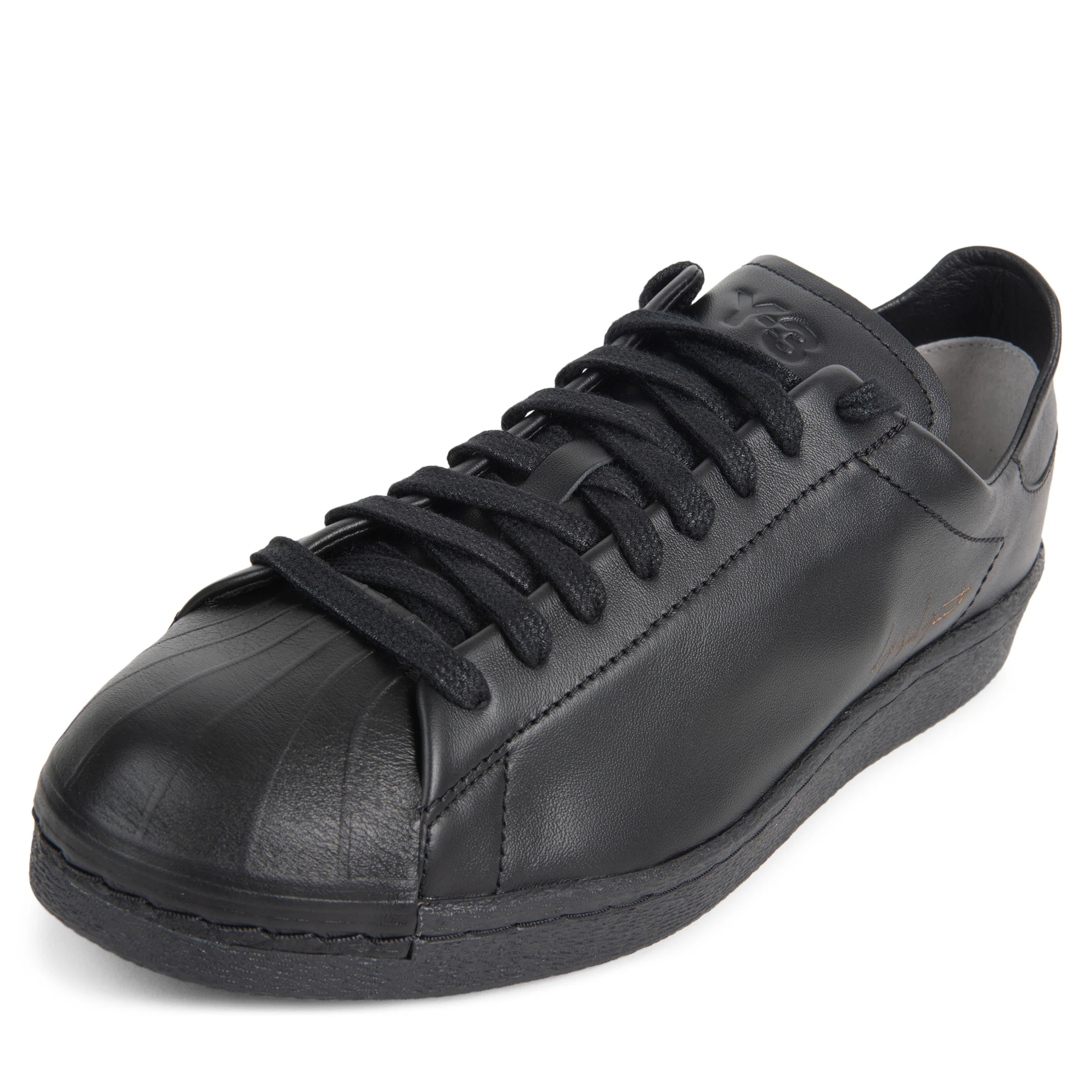 Y-3 Black Superstar Trainers - Image 2