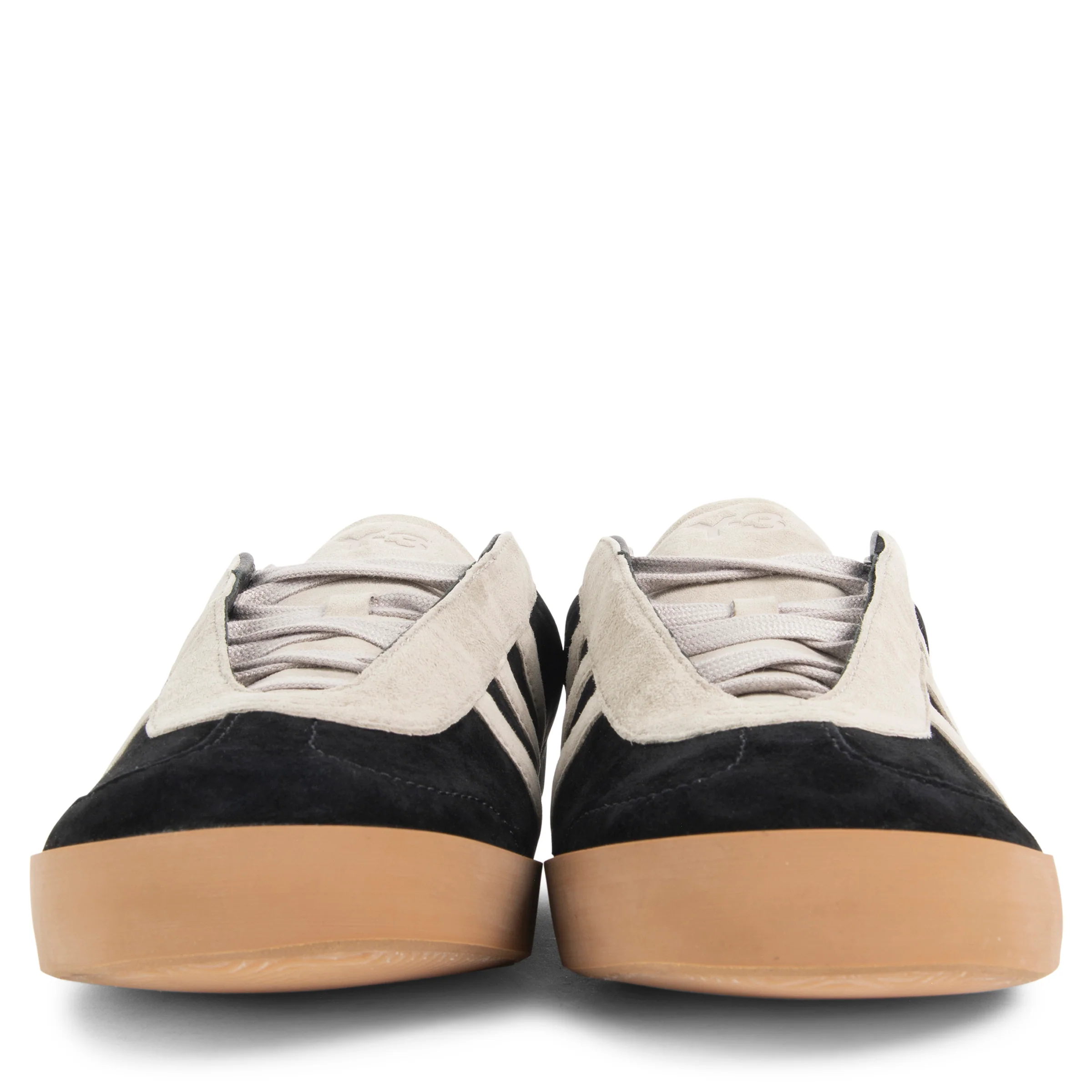 Y-3 Brown/Black Gazelle Trainers - Image 3