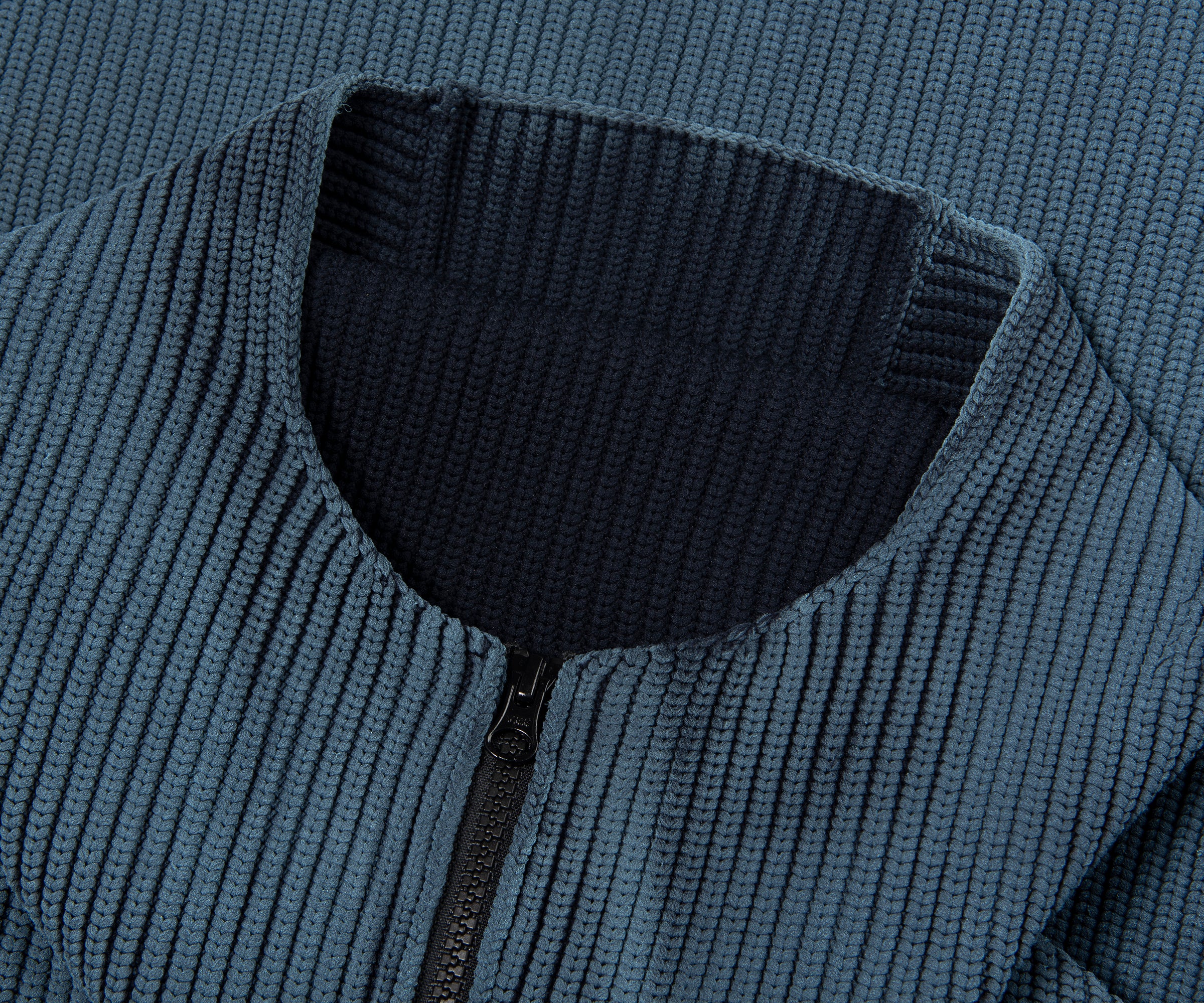 Stone Island Blue Presidents Corrosion 5100079 Knit Jumper - Image 2