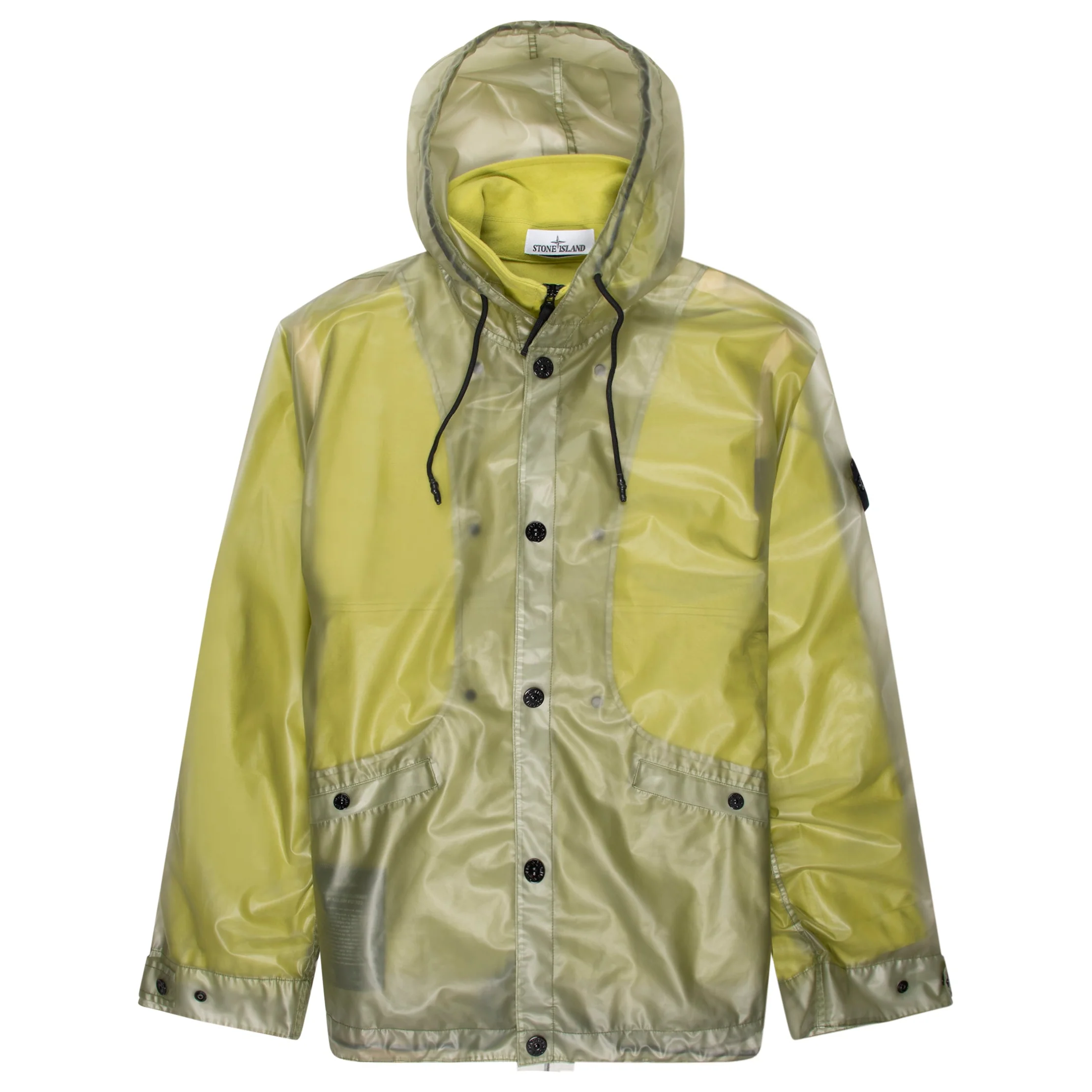 Stone Island Fern Translucent Cover Cotton Moleskin Jacket
