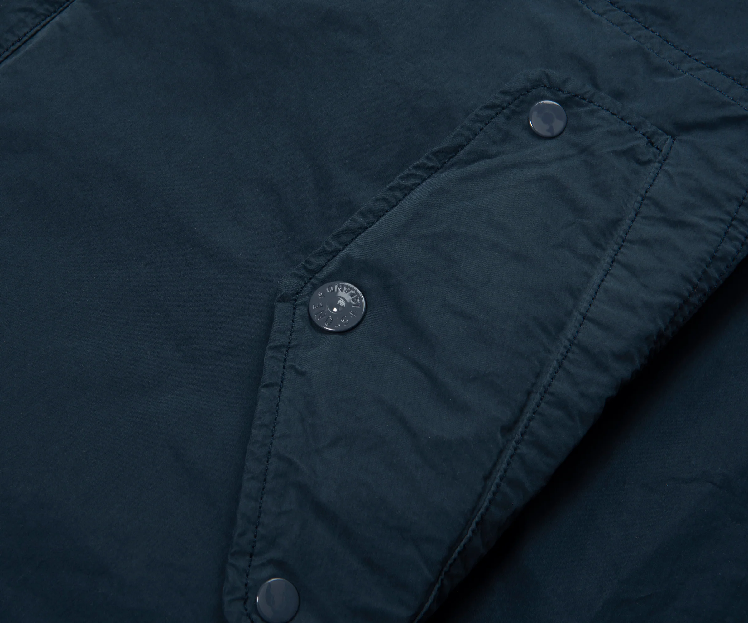 Stone Island Ghost Baltic Blue David Light TC Cropped Jacket - Image 3