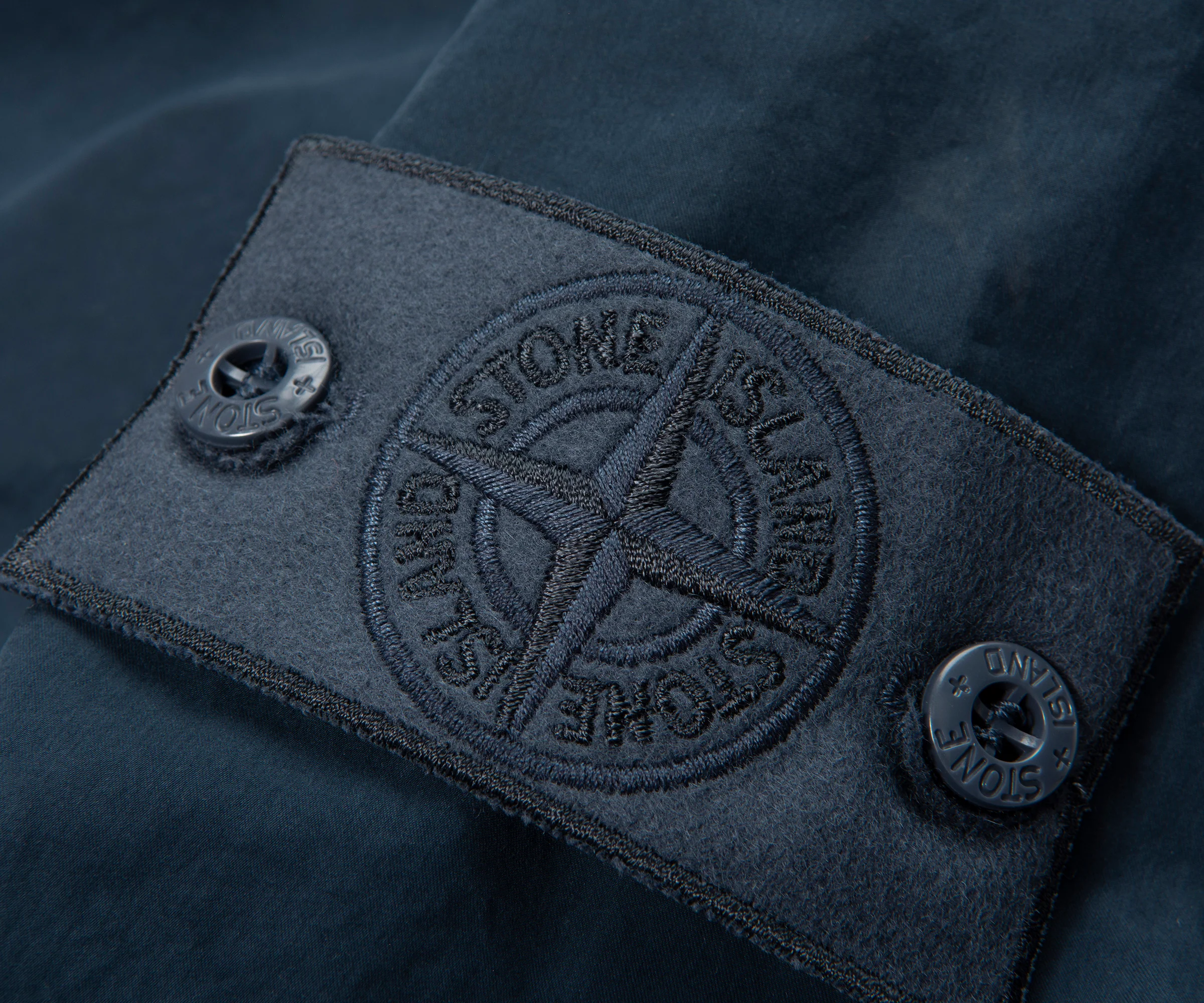 Stone Island Ghost Baltic Blue David Light TC Cropped Jacket - Image 6
