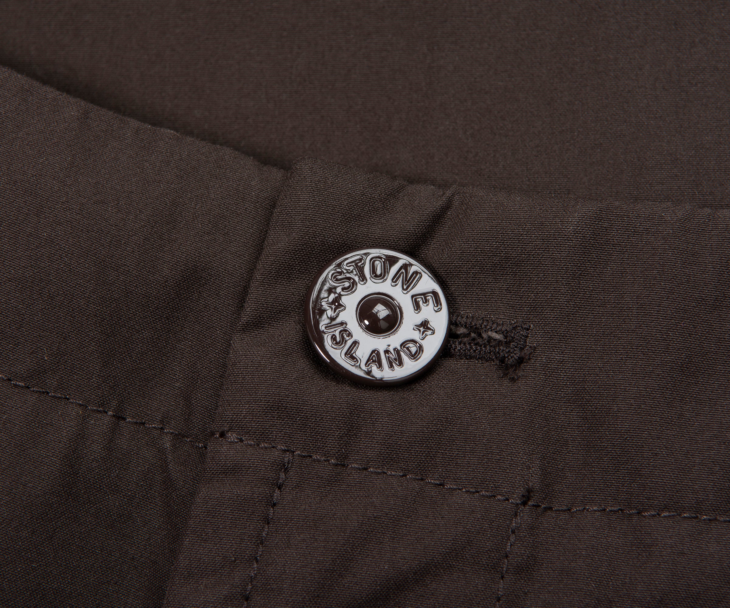 Stone Island Ghost Brown Cargo Trousers - Image 2