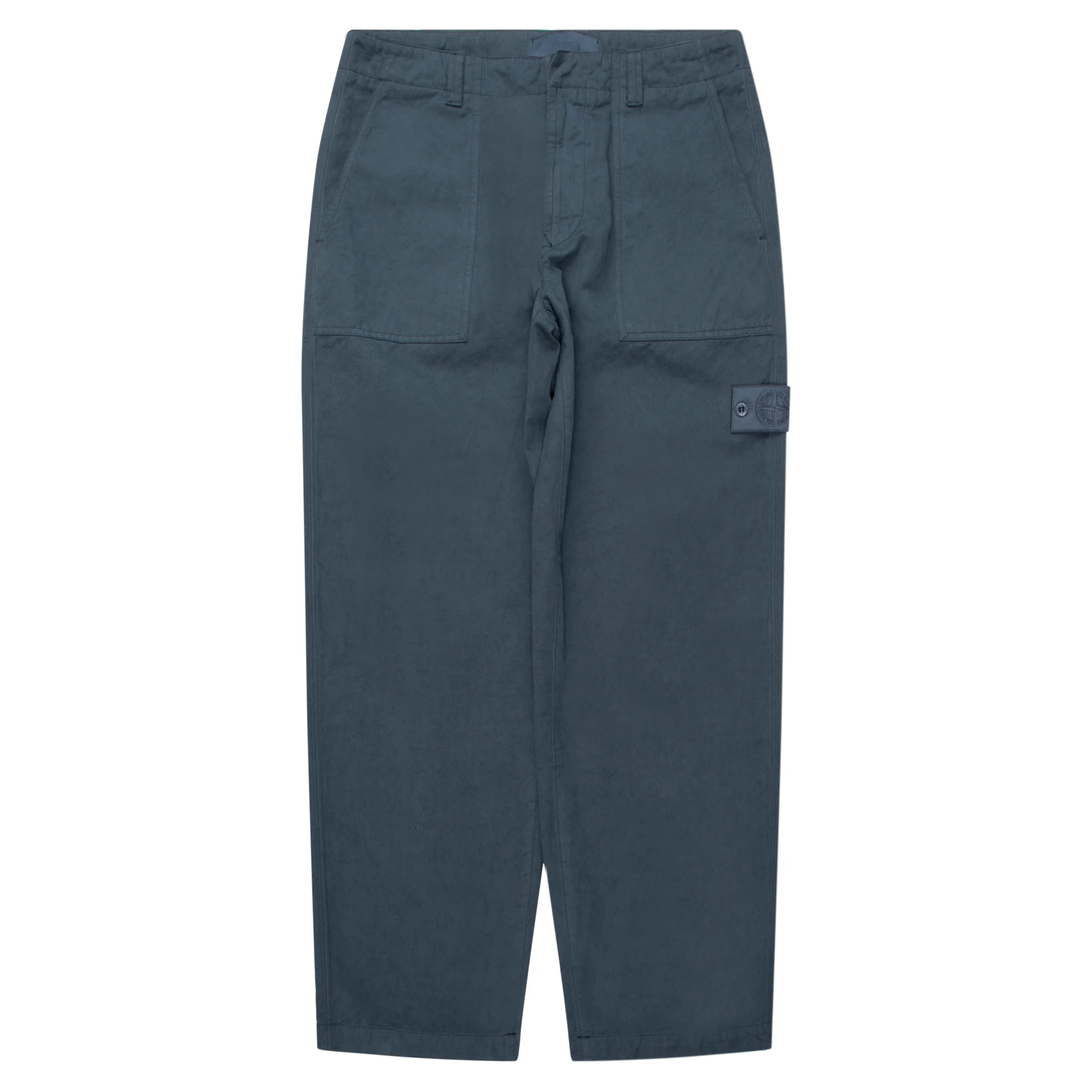 Stone Island Ghost Navy Straight Leg Cargos