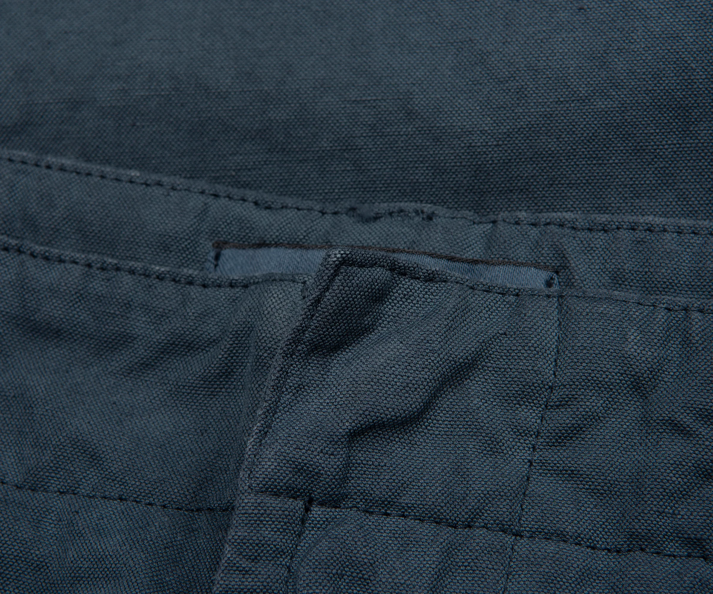 Stone Island Ghost Navy Straight Leg Cargos - Image 2