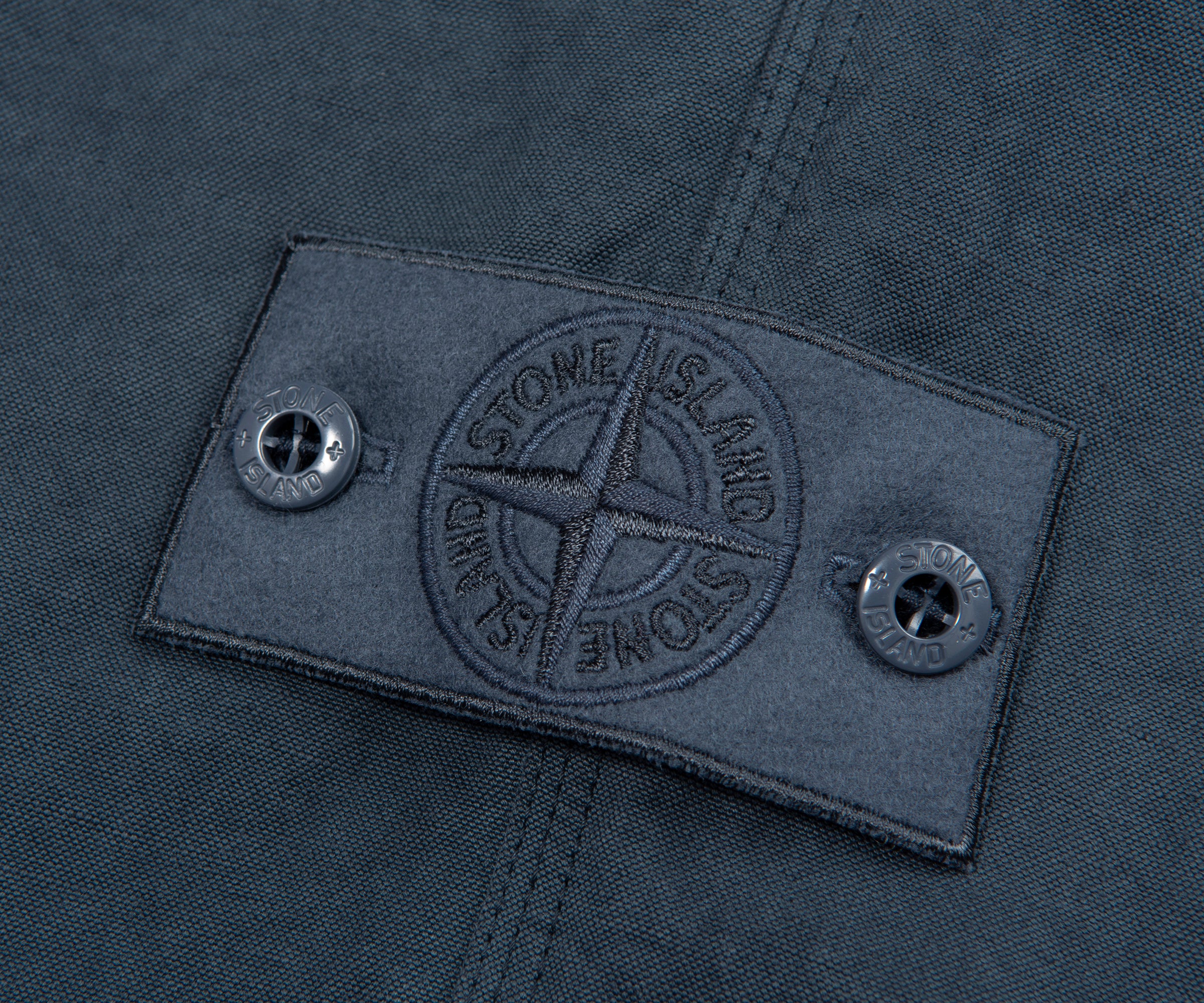 Stone Island Ghost Navy Straight Leg Cargos - Image 3