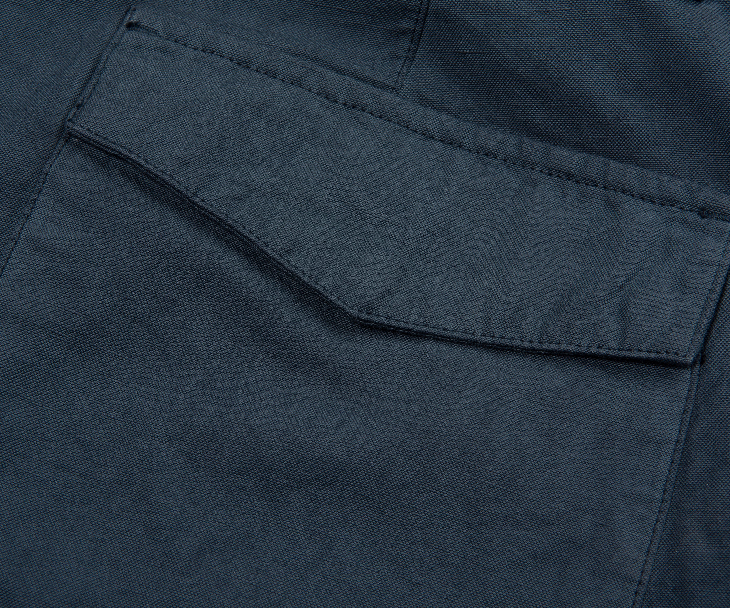 Stone Island Ghost Navy Straight Leg Cargos - Image 4
