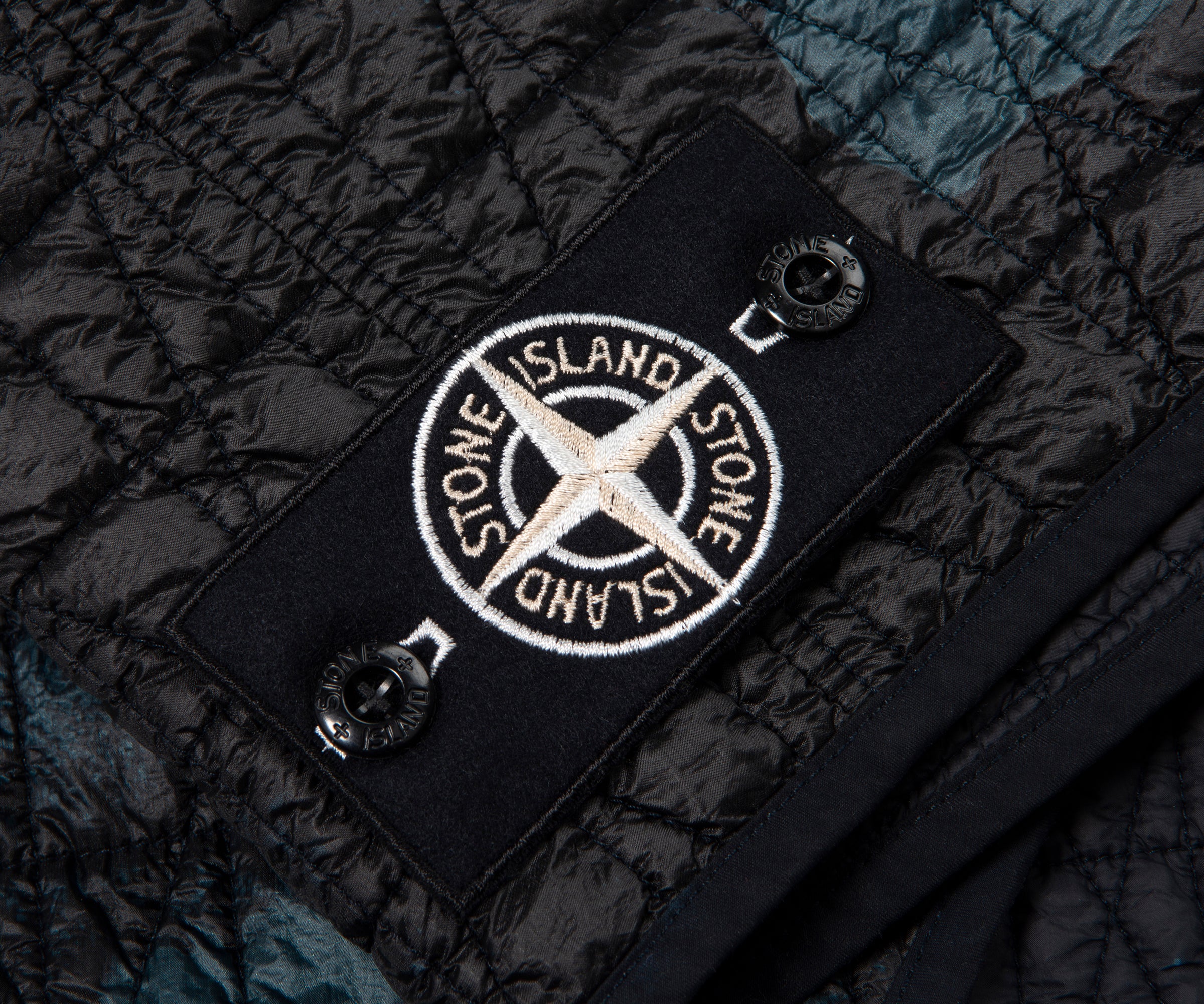 Stone Island Navy Corrosion Nylon Reps TC Vest - Image 4