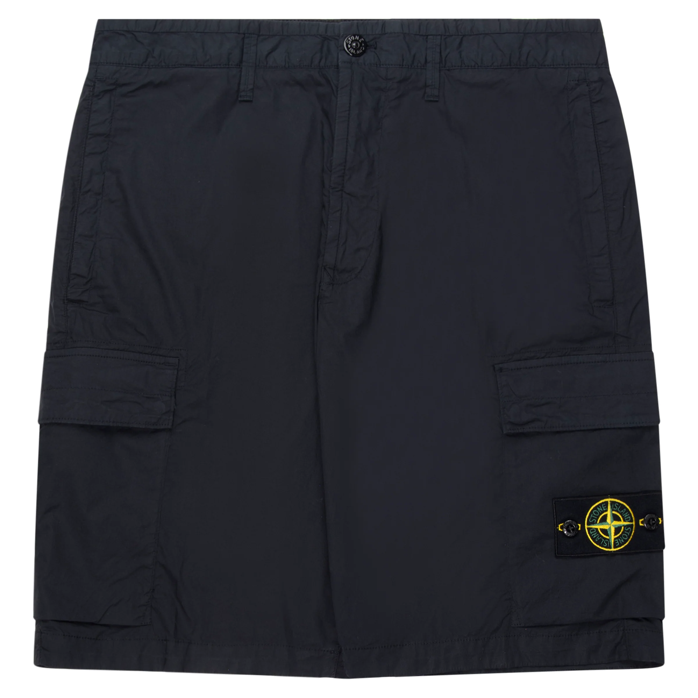 Stone Island Navy Lightweight Cargo Shorts