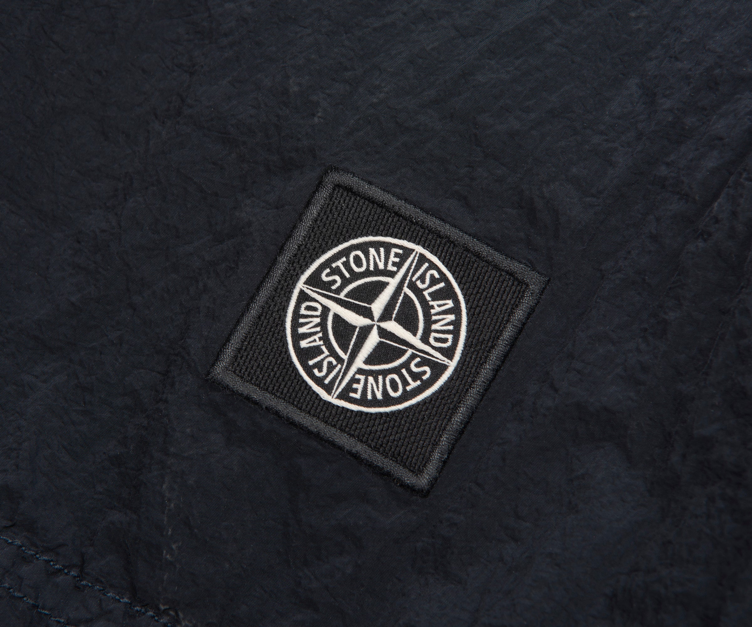 Stone Island Navy Nylon Metal Swim Shorts - Image 4