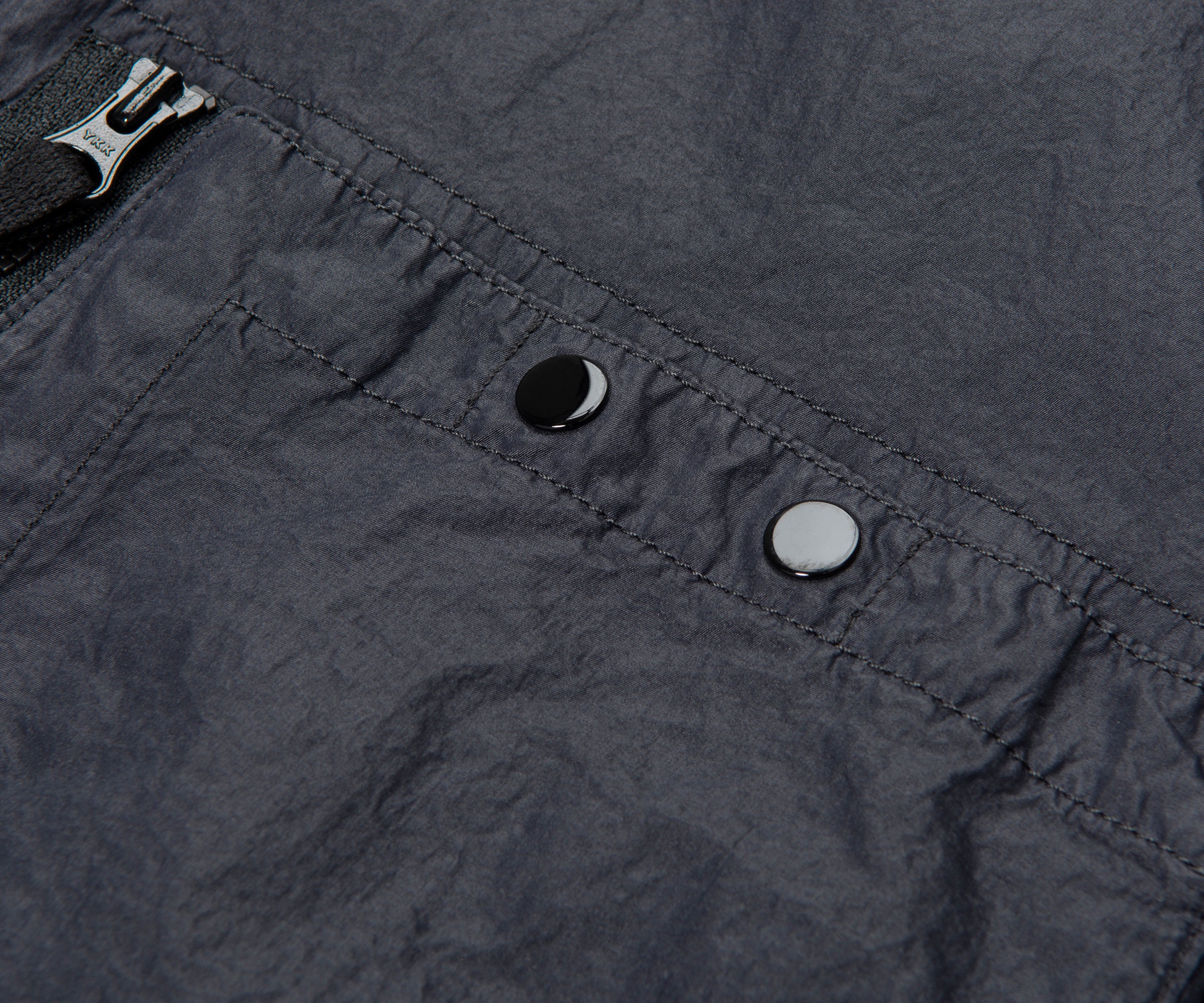 Stone Island Navy Nylon Technical Overshirt - Image 4