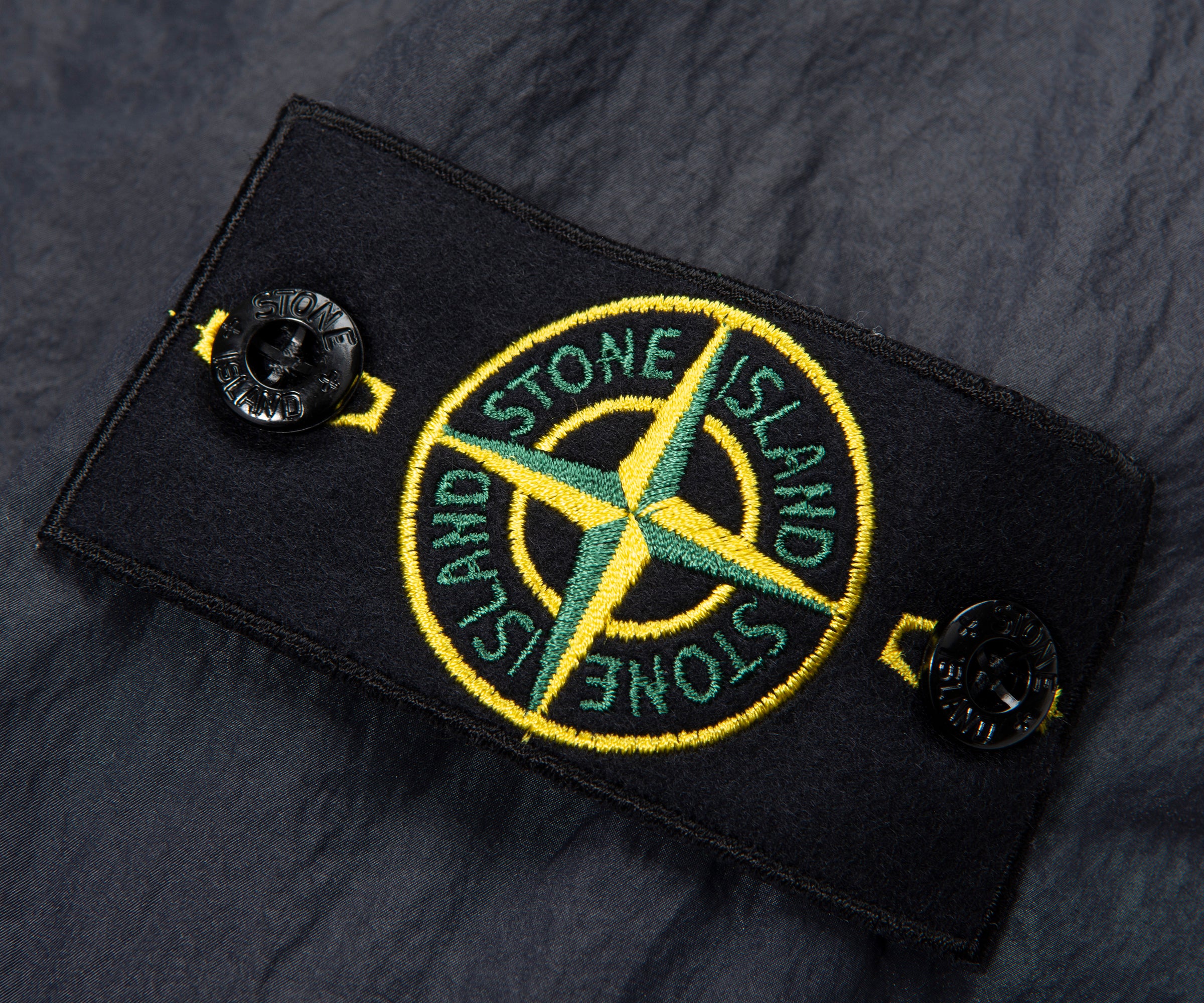 Stone Island Navy Nylon Technical Overshirt - Image 5