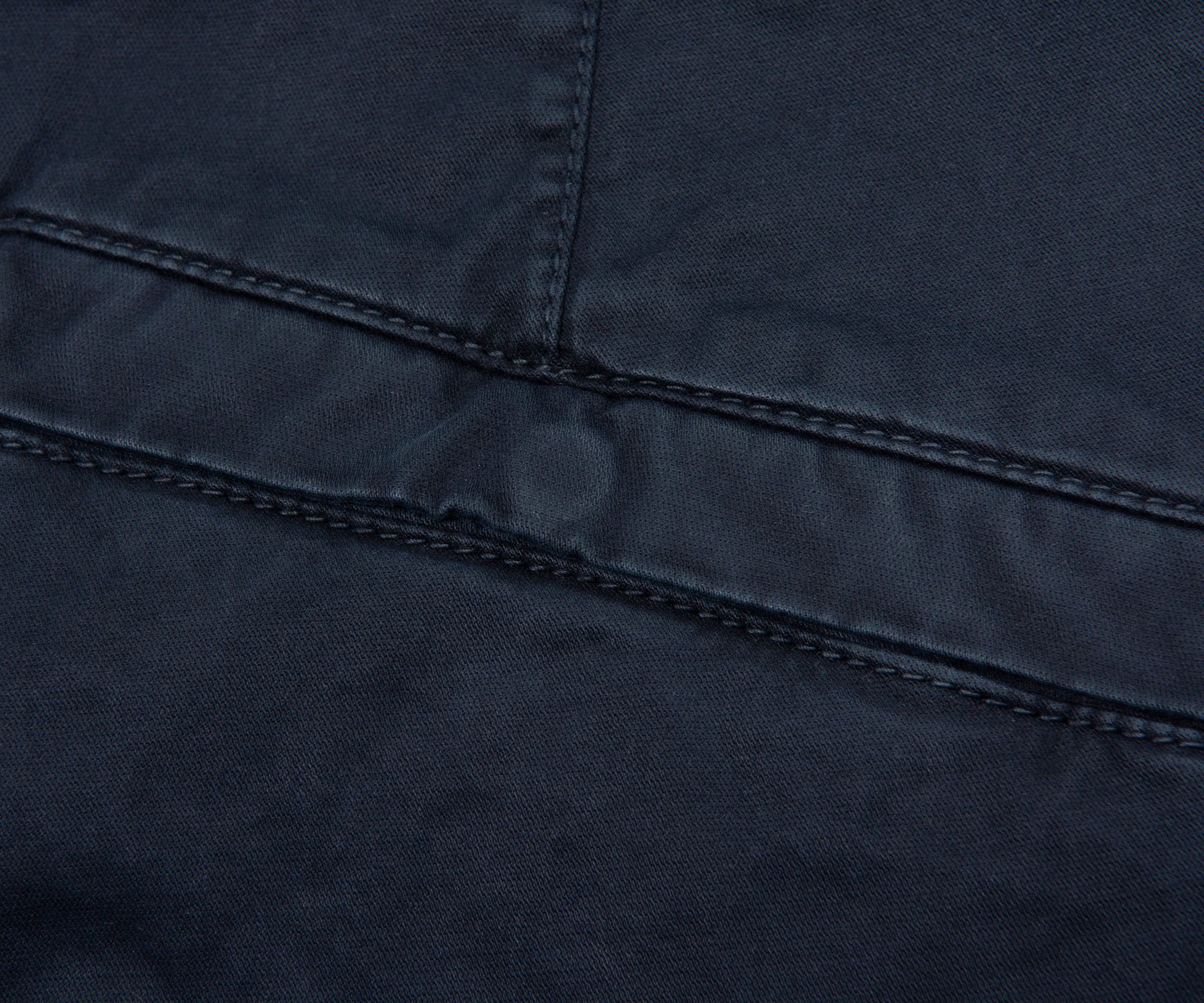 Stone Island Navy Stretch Cotton Shorts - Image 4