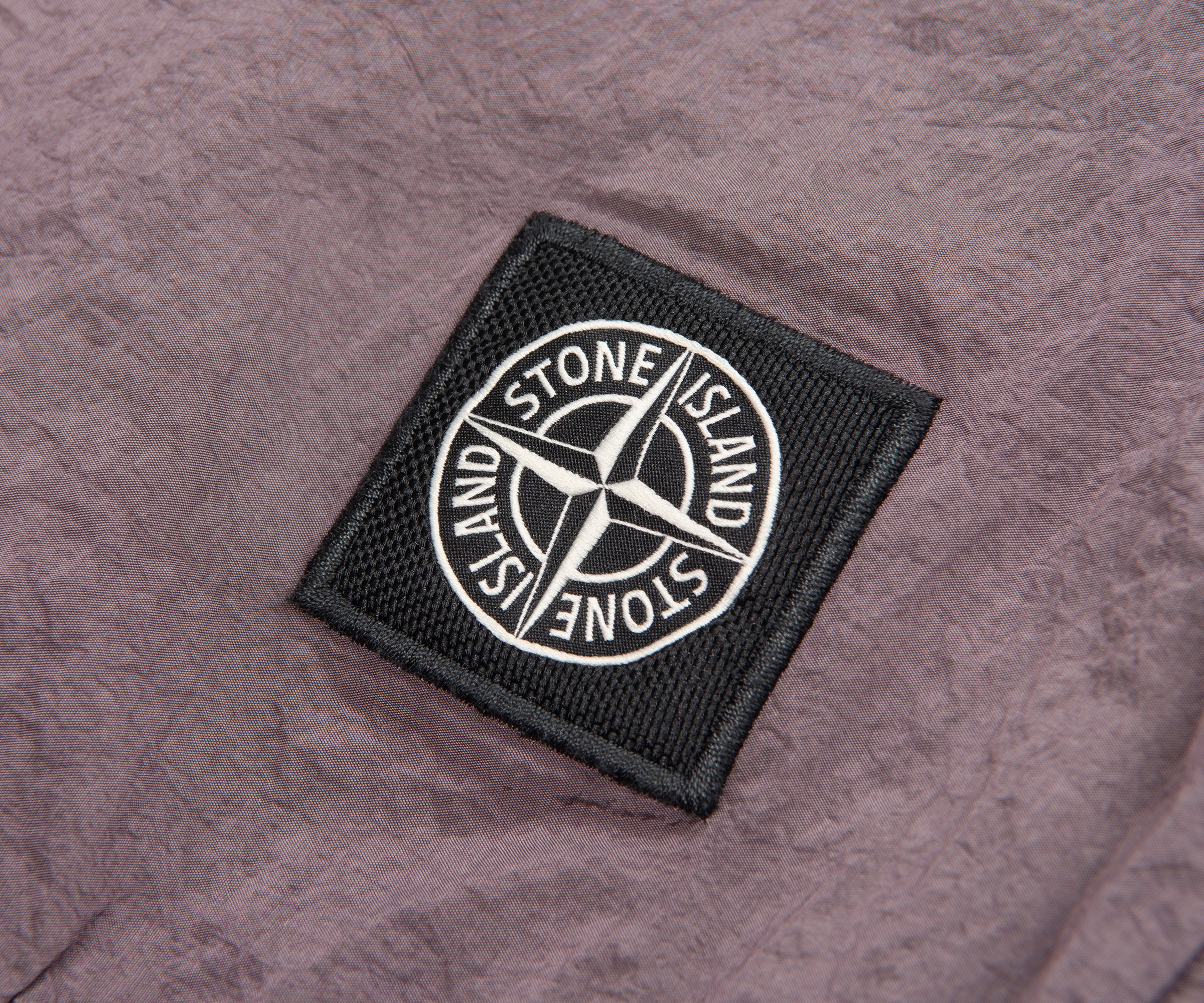 Stone Island Purple Nylon Metal Swim Shorts - Image 3