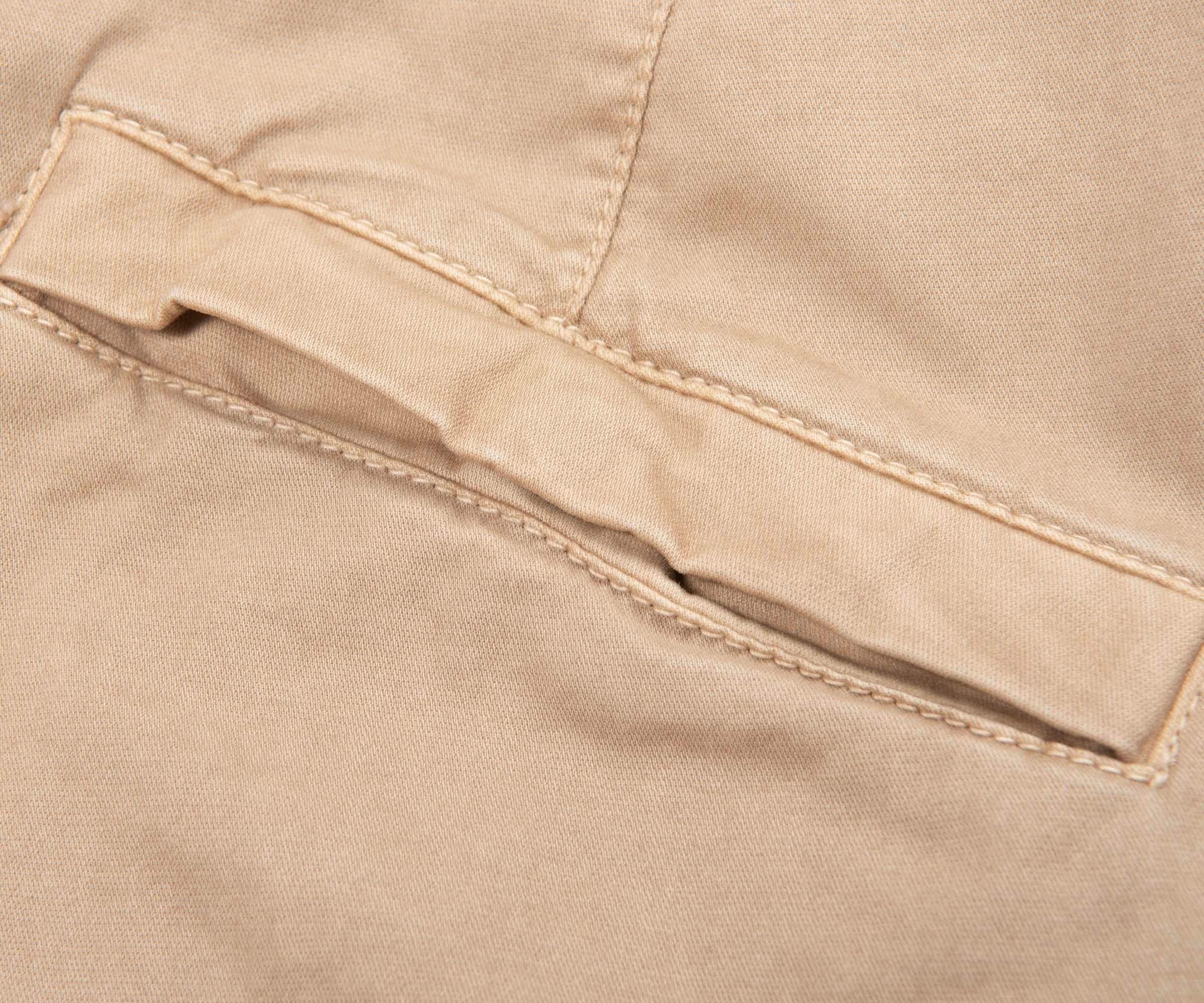 Stone Island Sand Stretch Cotton Shorts - Image 4