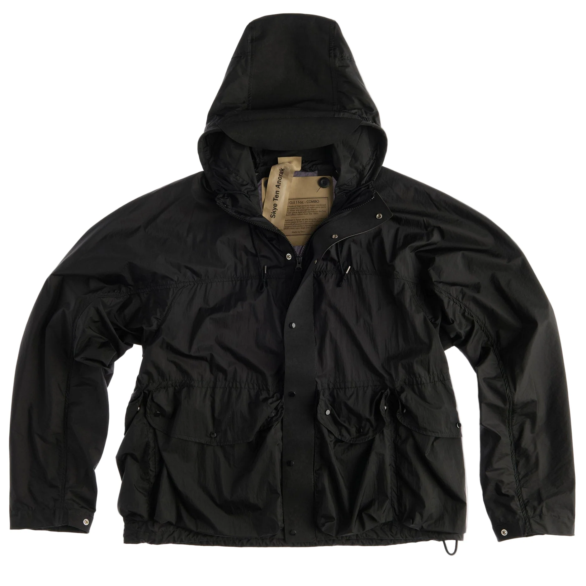 Ten C Black Skye Ten Anorak Jacket