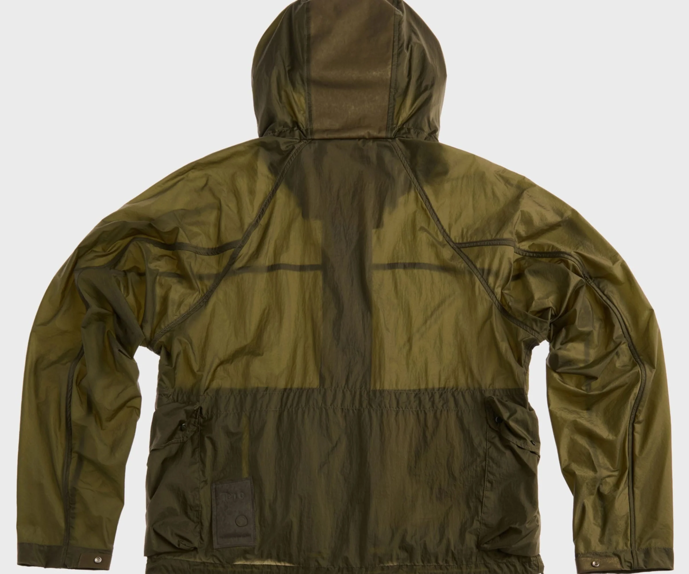 Ten C Green Skye Ten Anorak Jacket - Image 3