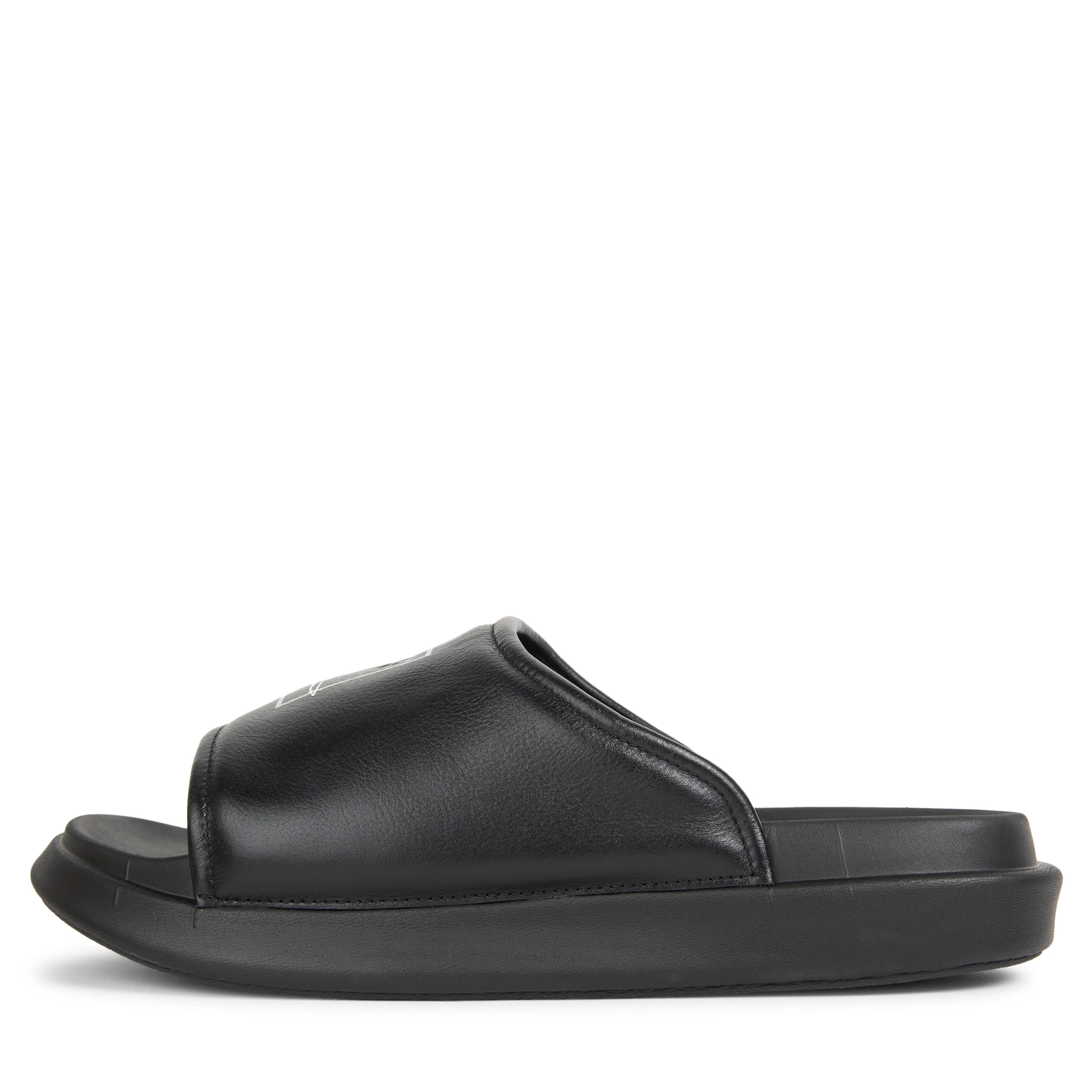 Y-3 Black Puff Sliders