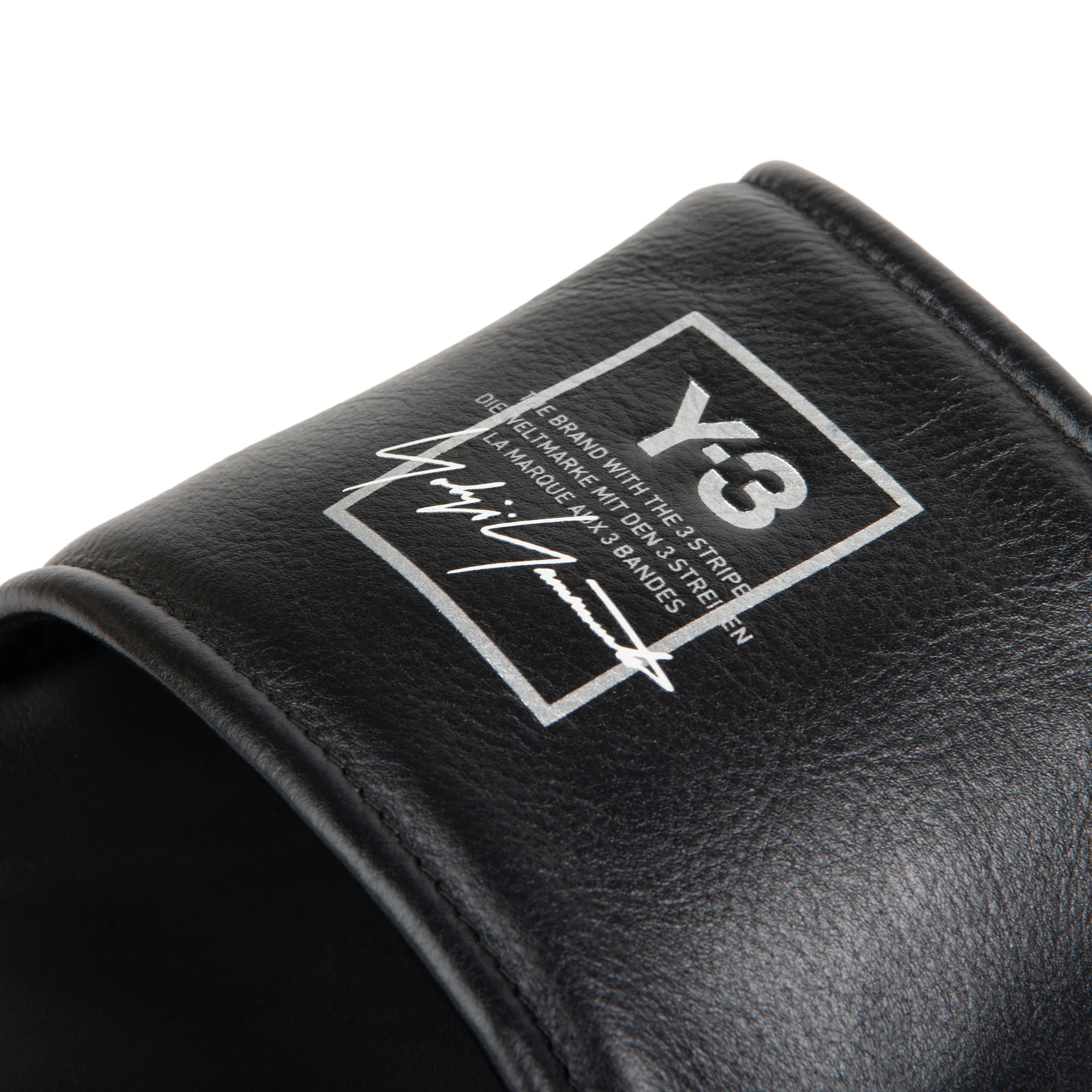 Y-3 Black Puff Sliders - Image 4